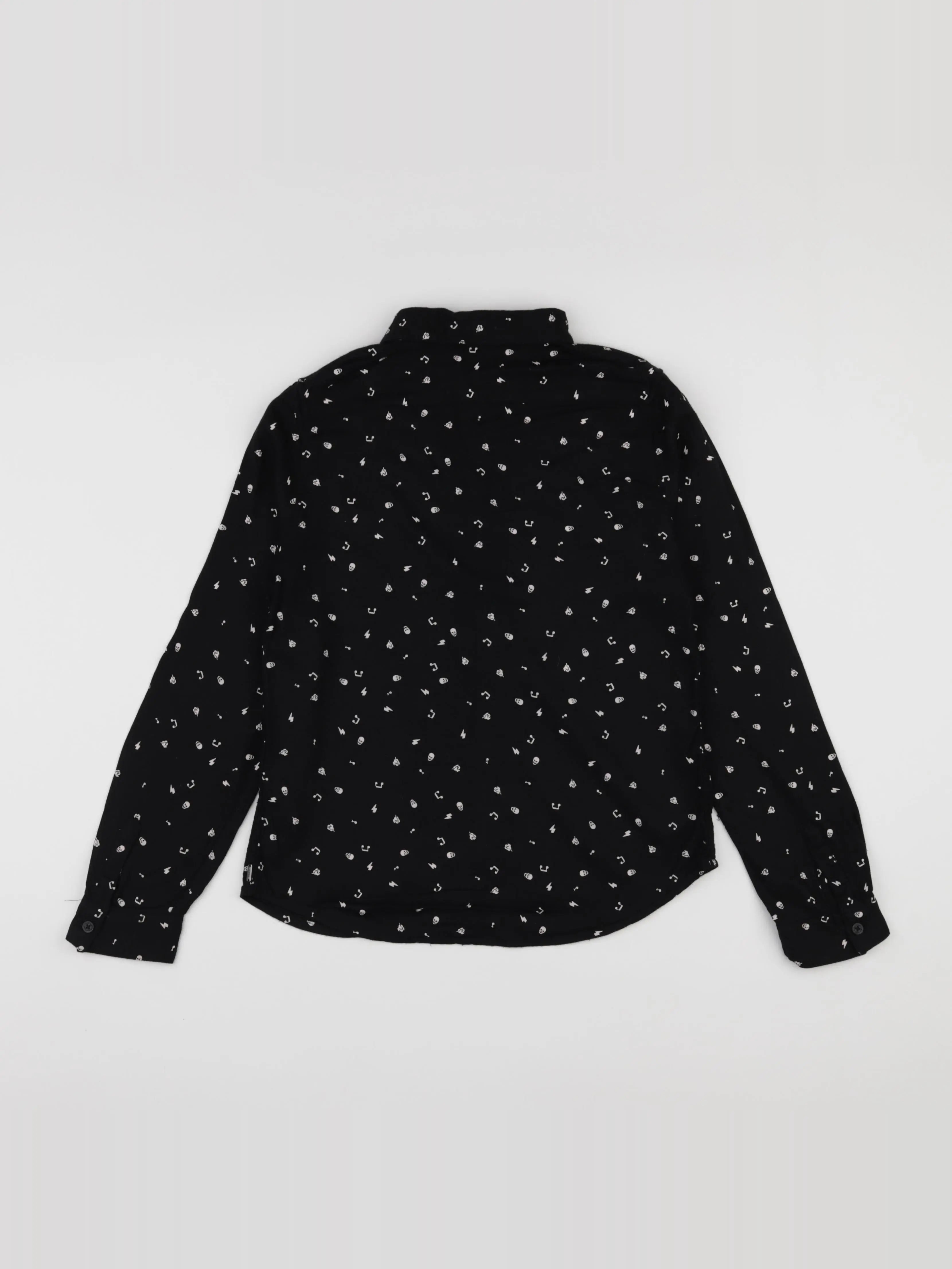 IKKS - chemise noir - 10 ans
