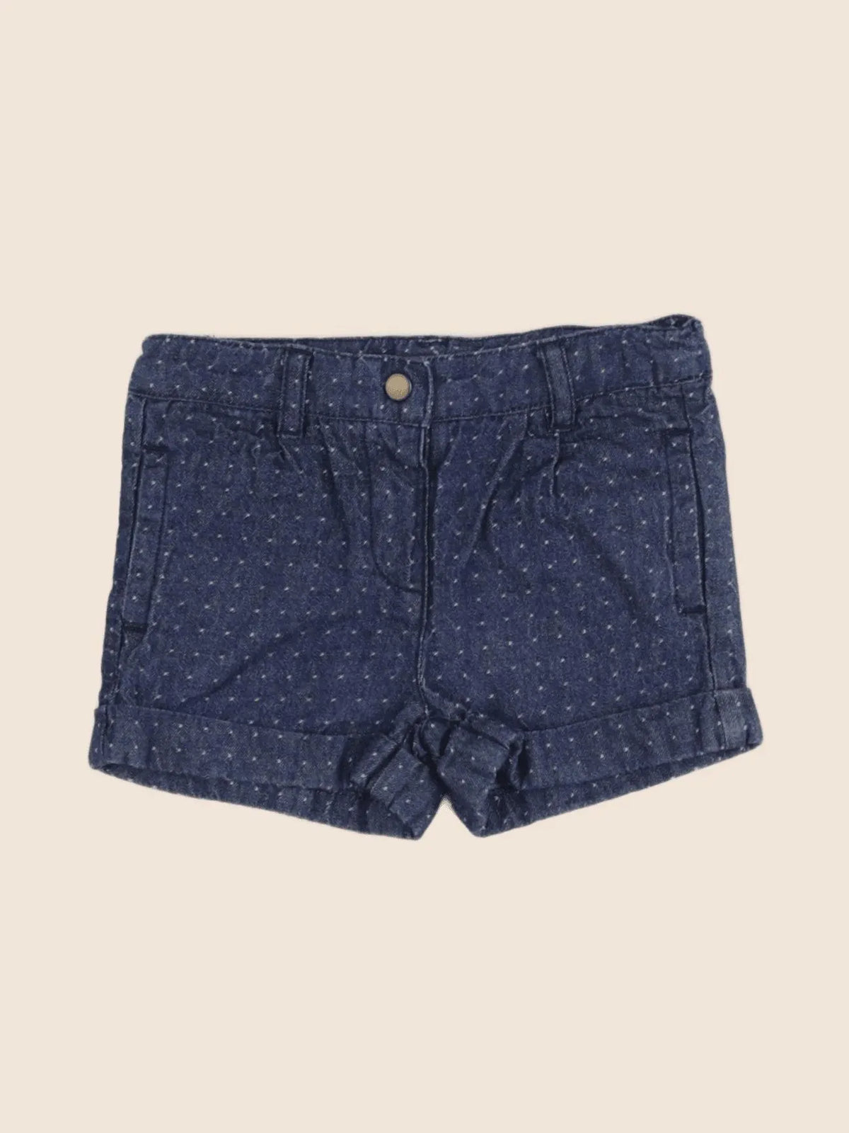 Boutchou - short bleu - 9 mois