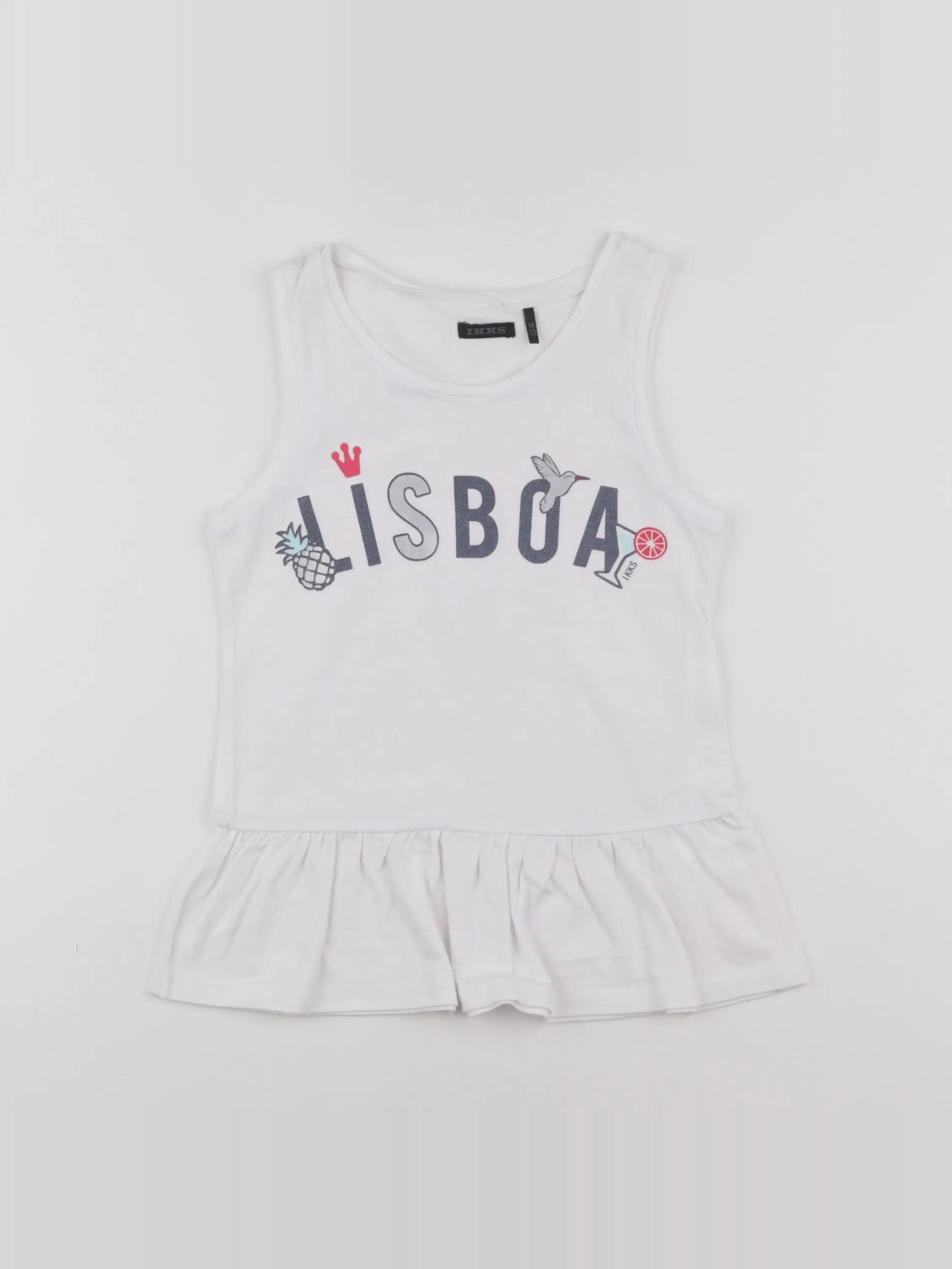 IKKS - débardeur multicolore - 8 ans