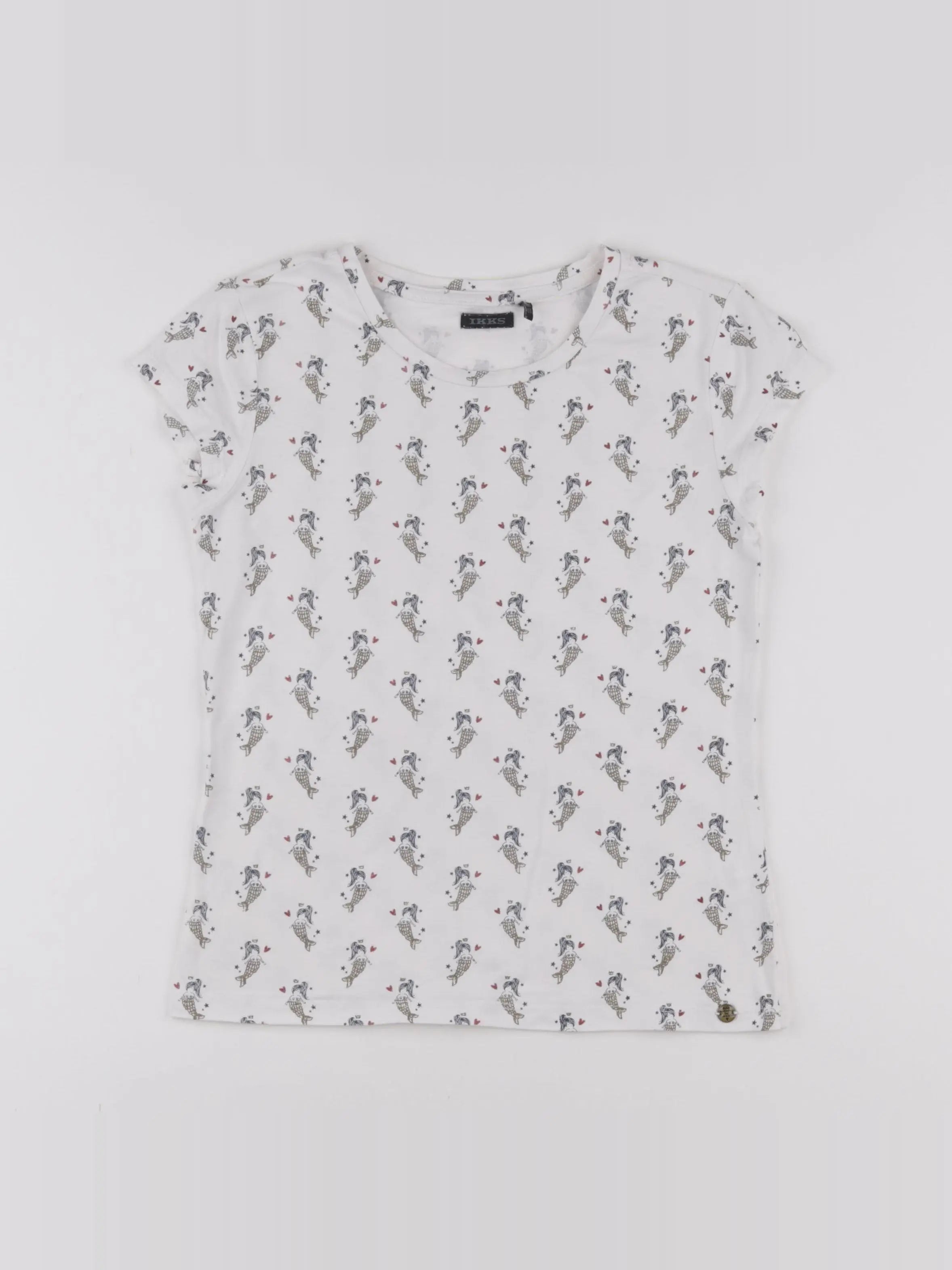 IKKS - tee-shirt multicolore - 10 ans