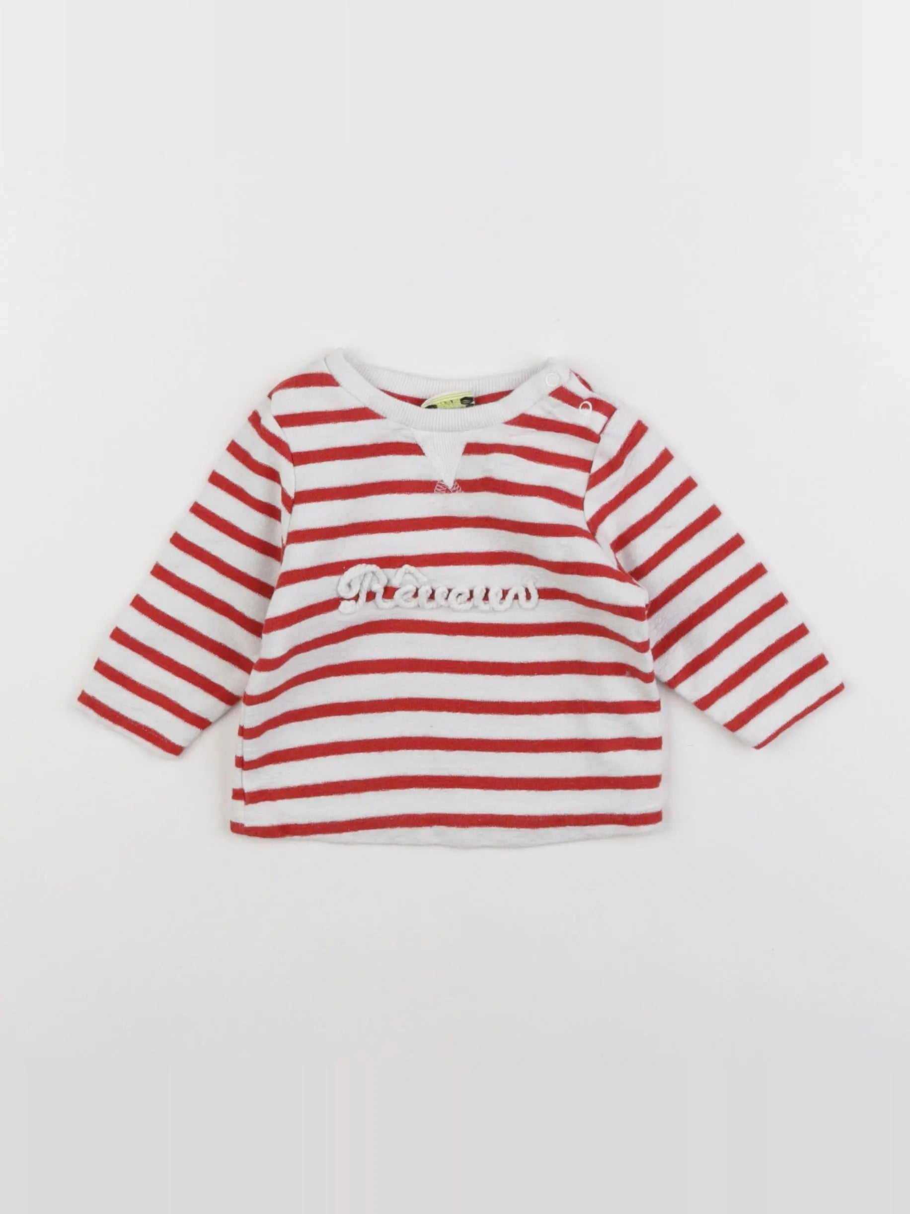 Tape à l'oeil - tee-shirt rouge - 3 mois