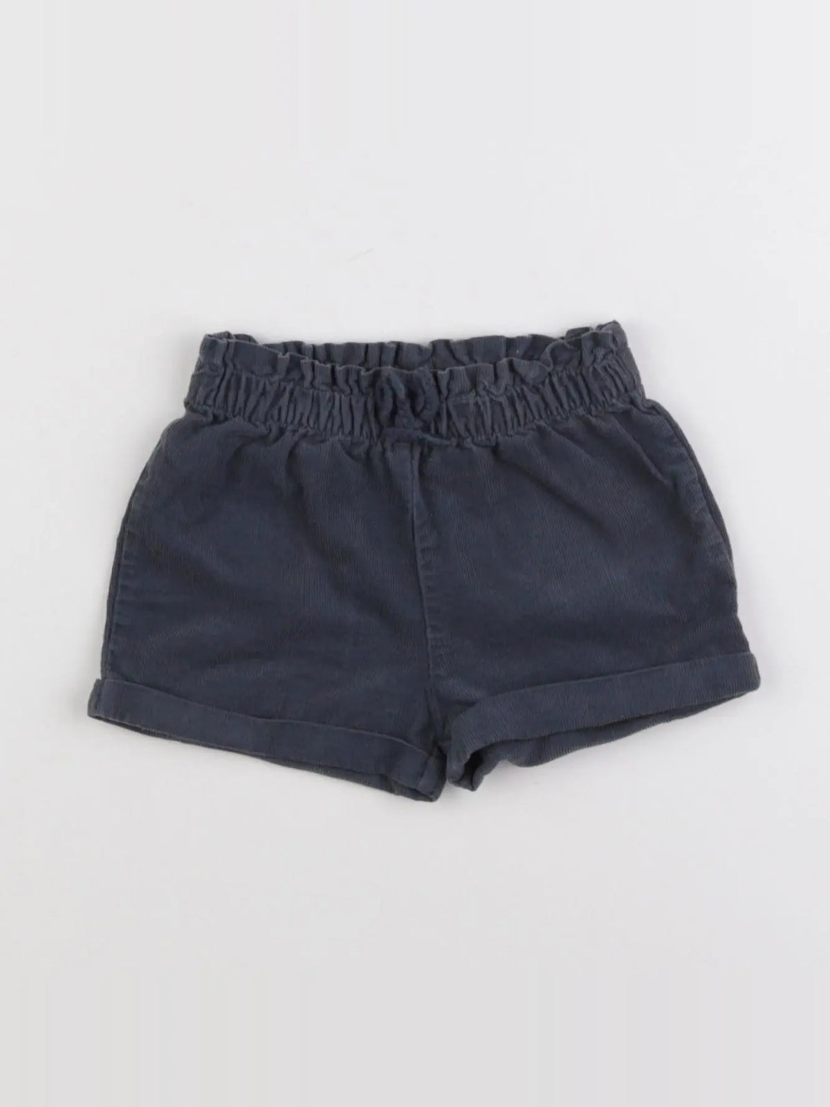 Vertbaudet - short bleu - 9 mois