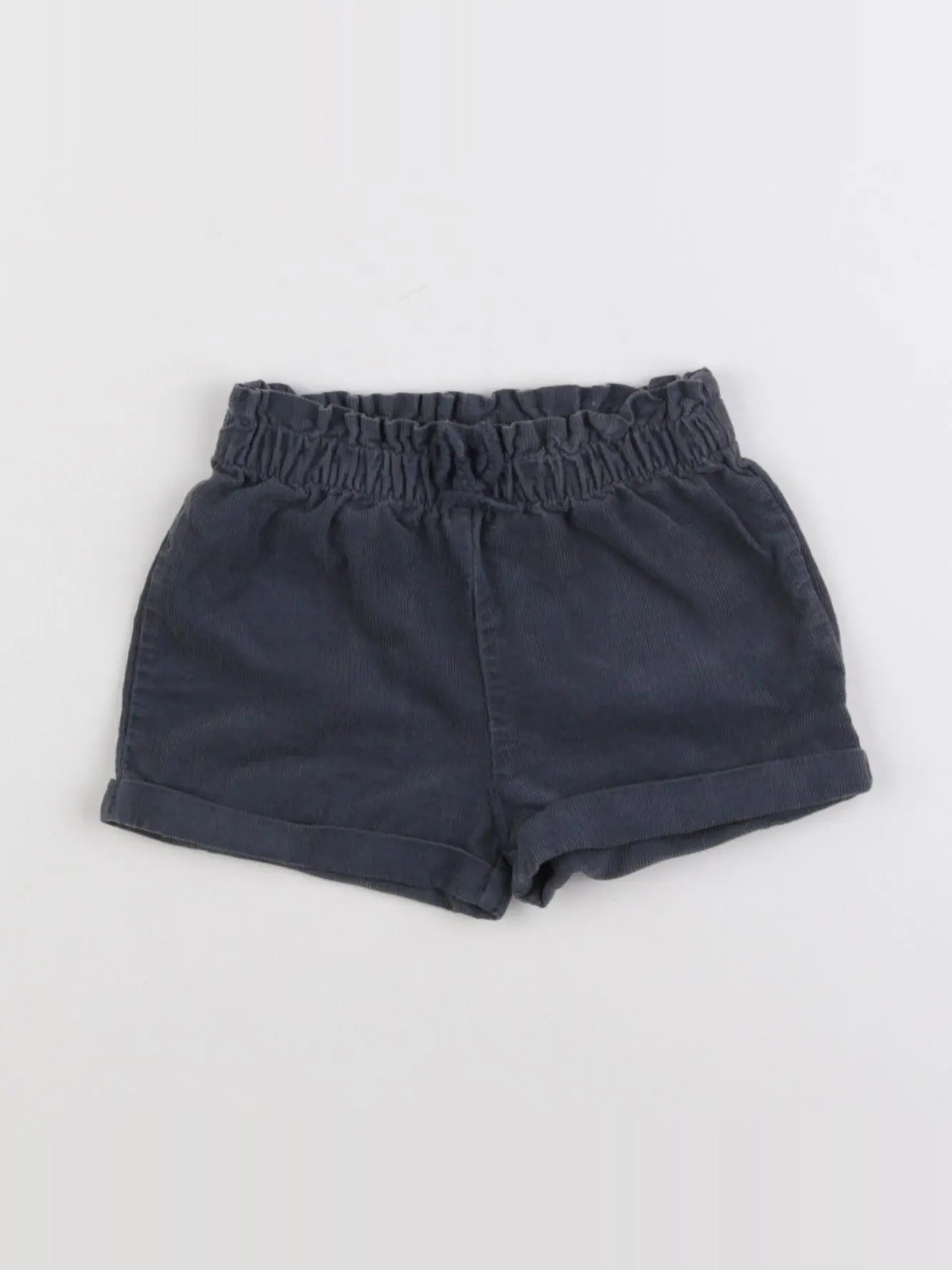 Vertbaudet - short bleu - 9 mois