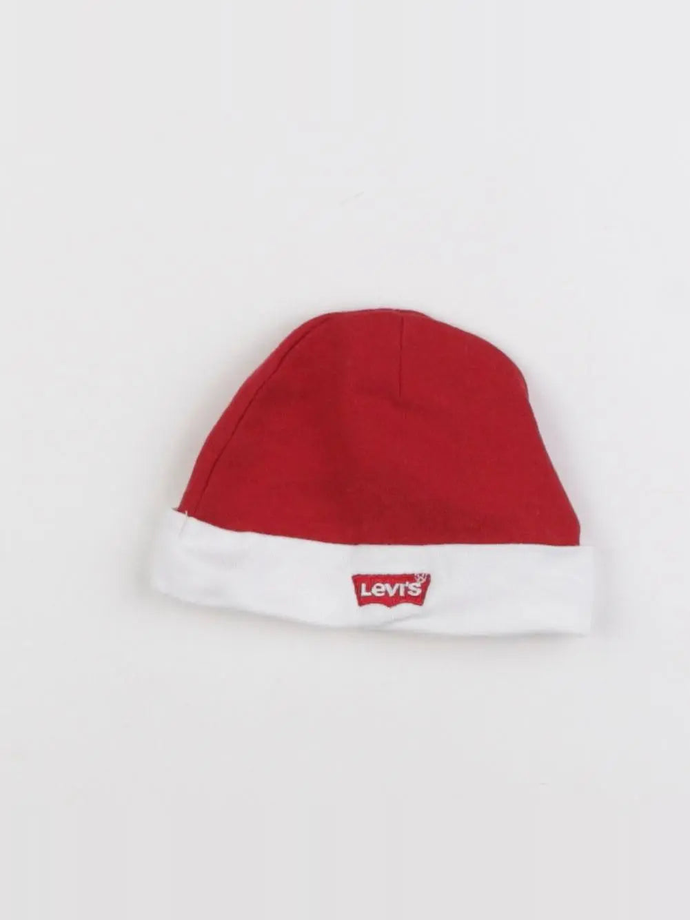 Levi's - bonnet de naissance rouge - 0/6 mois