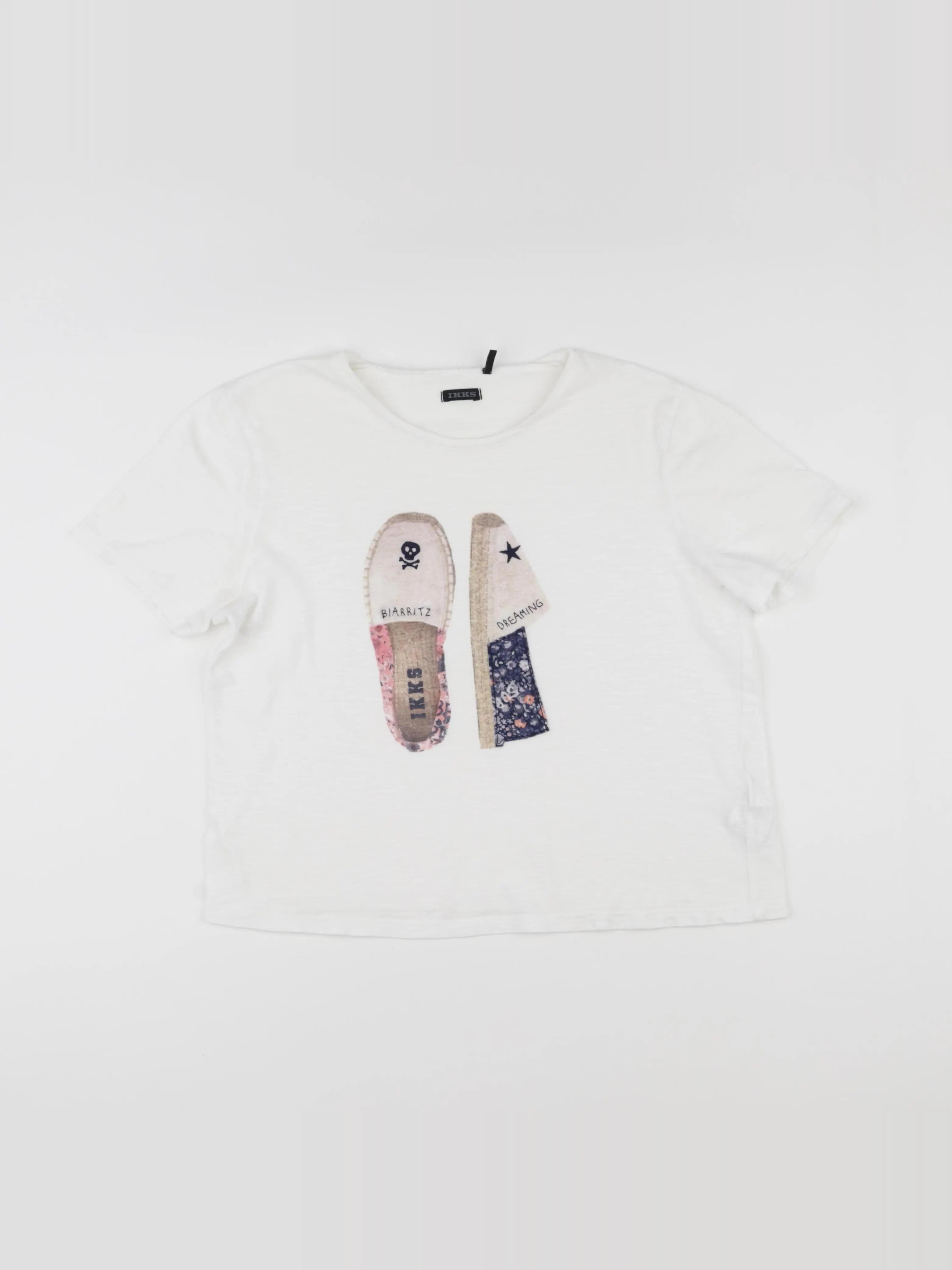 IKKS - tee-shirt multicolore - 12 ans