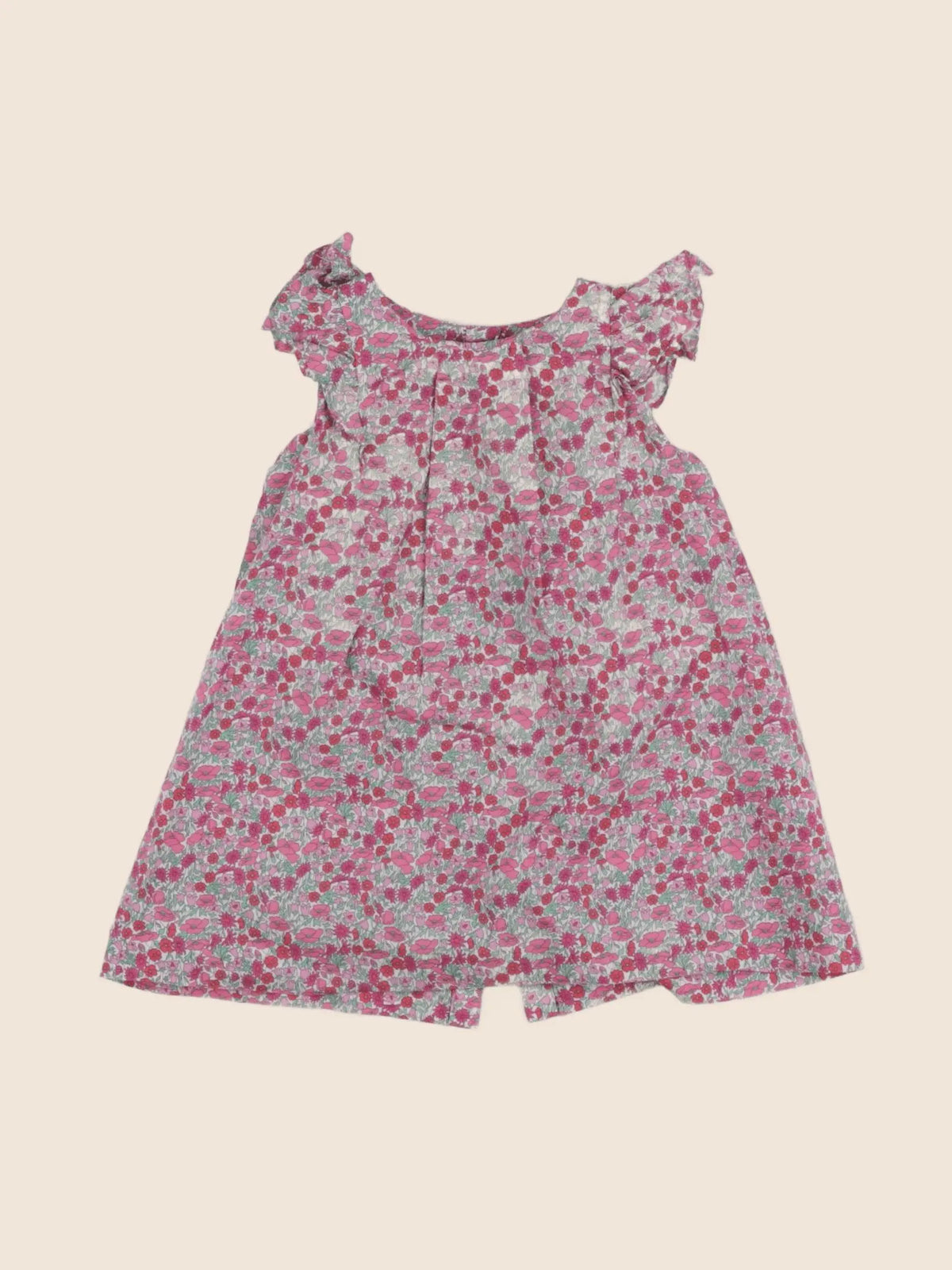 Jacadi - robe liberty rose - 6 mois