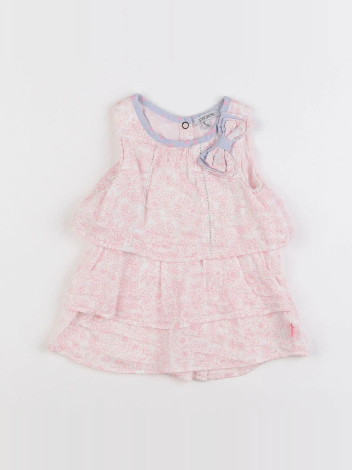 IKKS - robe rose - 3 mois