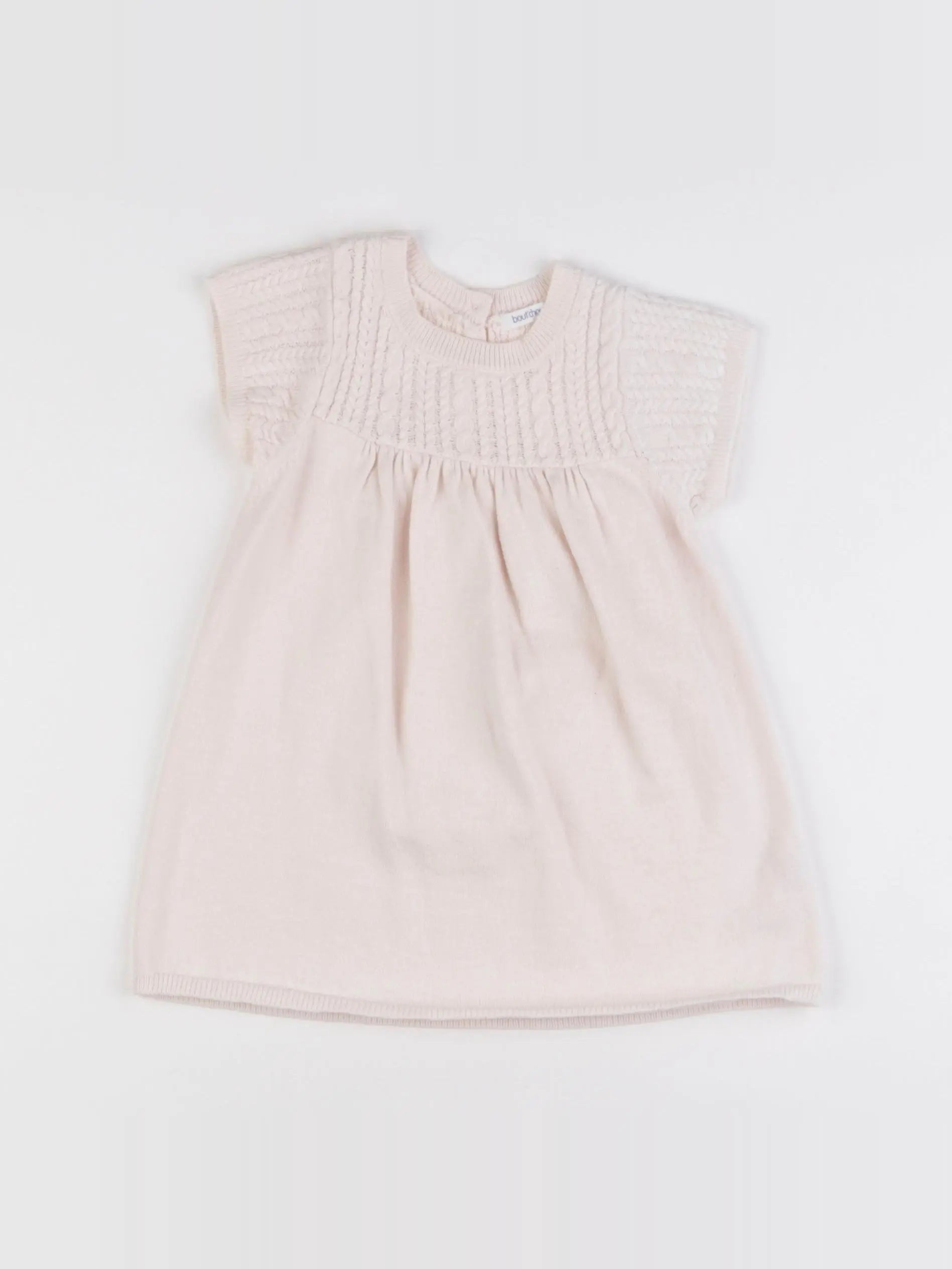 Boutchou - robe beige - 12 mois