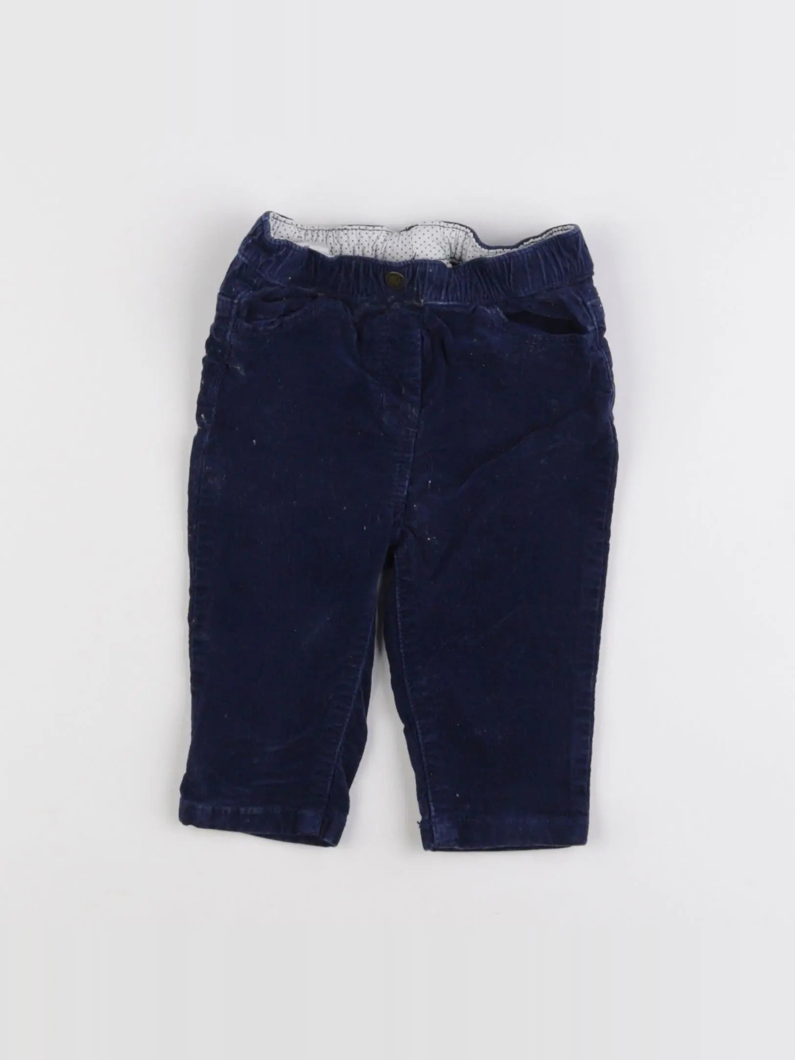 Cyrillus - pantalon bleu - 12 mois