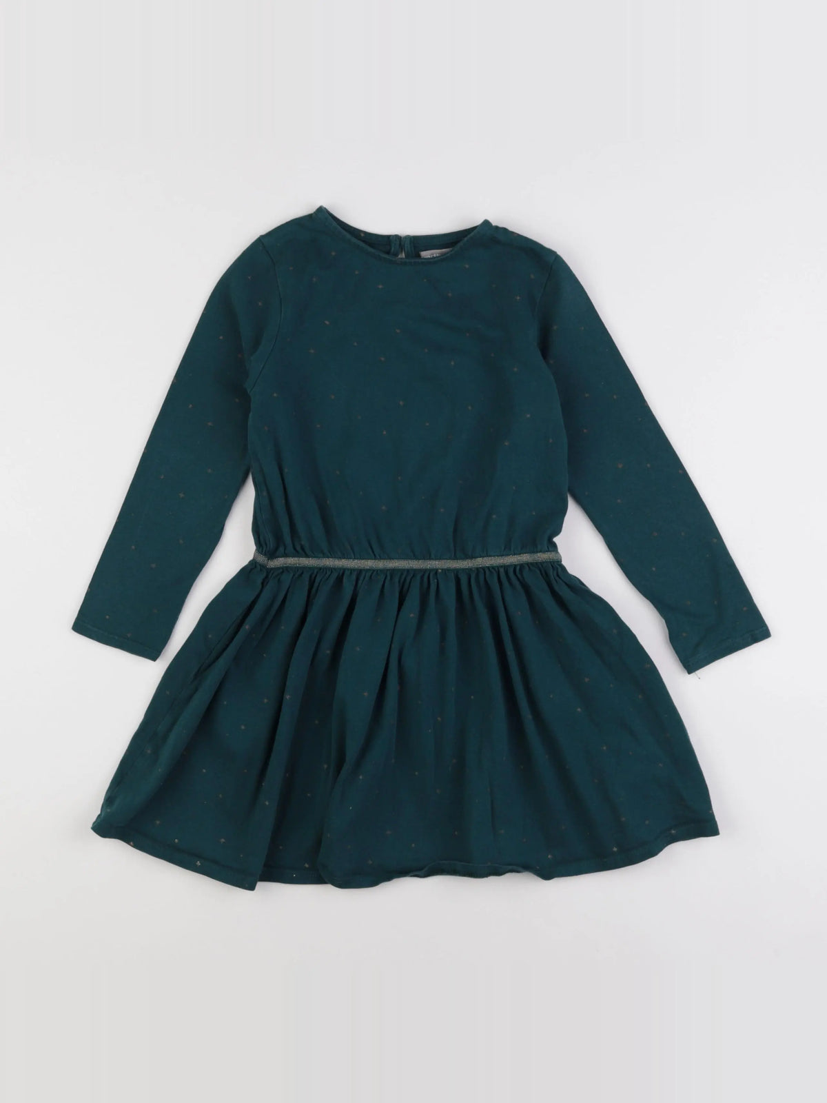 Vertbaudet - robe vert - 6 ans