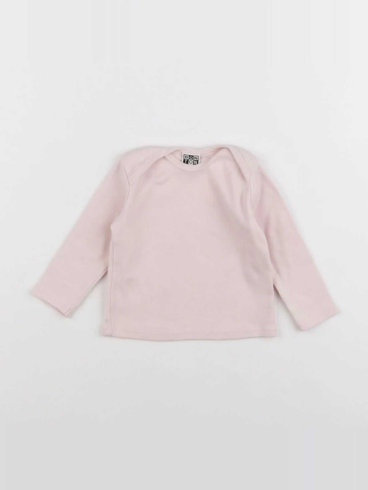 Bonton - maillot de corps rose - 6 mois