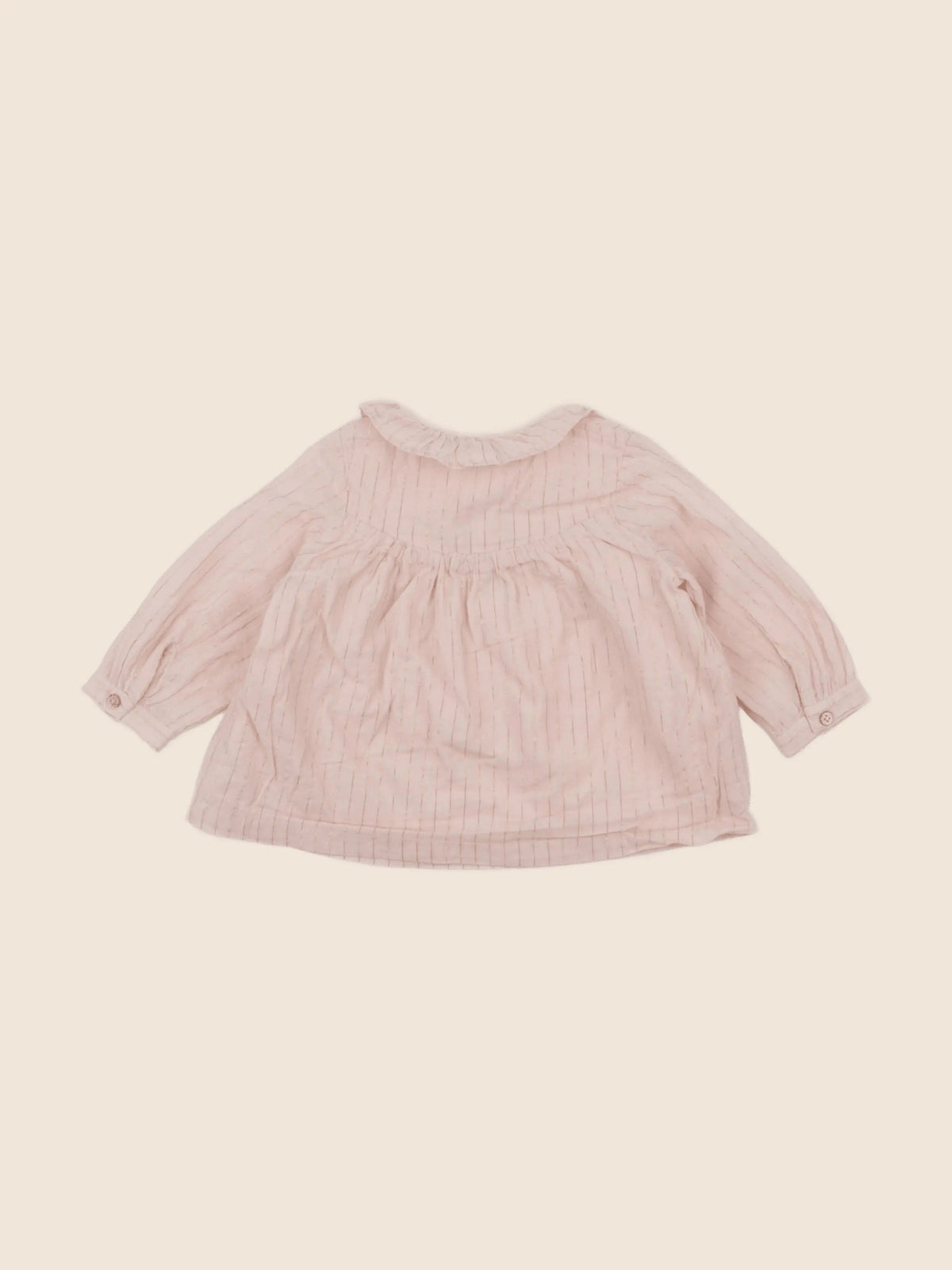 Tape à l'oeil - blouse or, rose - 6 mois