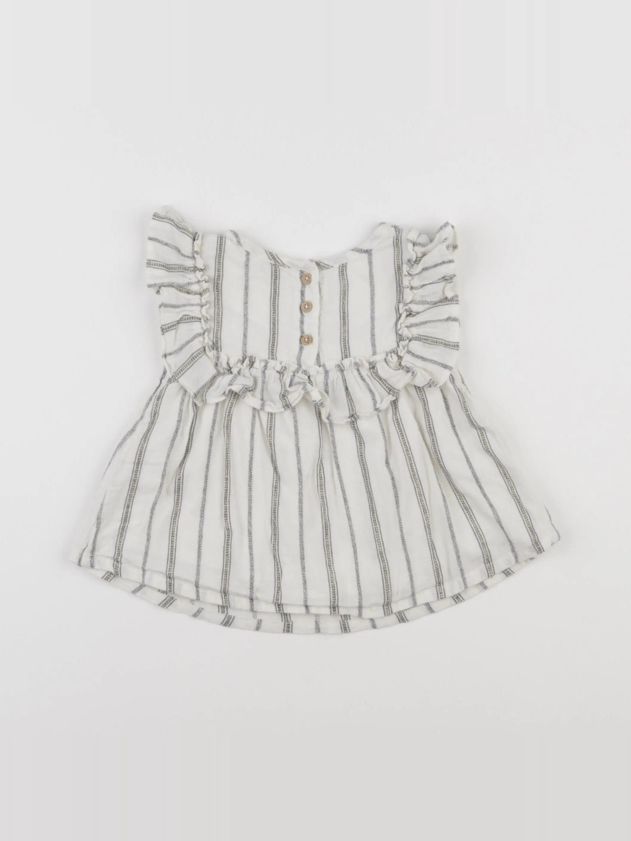 Tape à l'oeil - robe blanc - 12 mois
