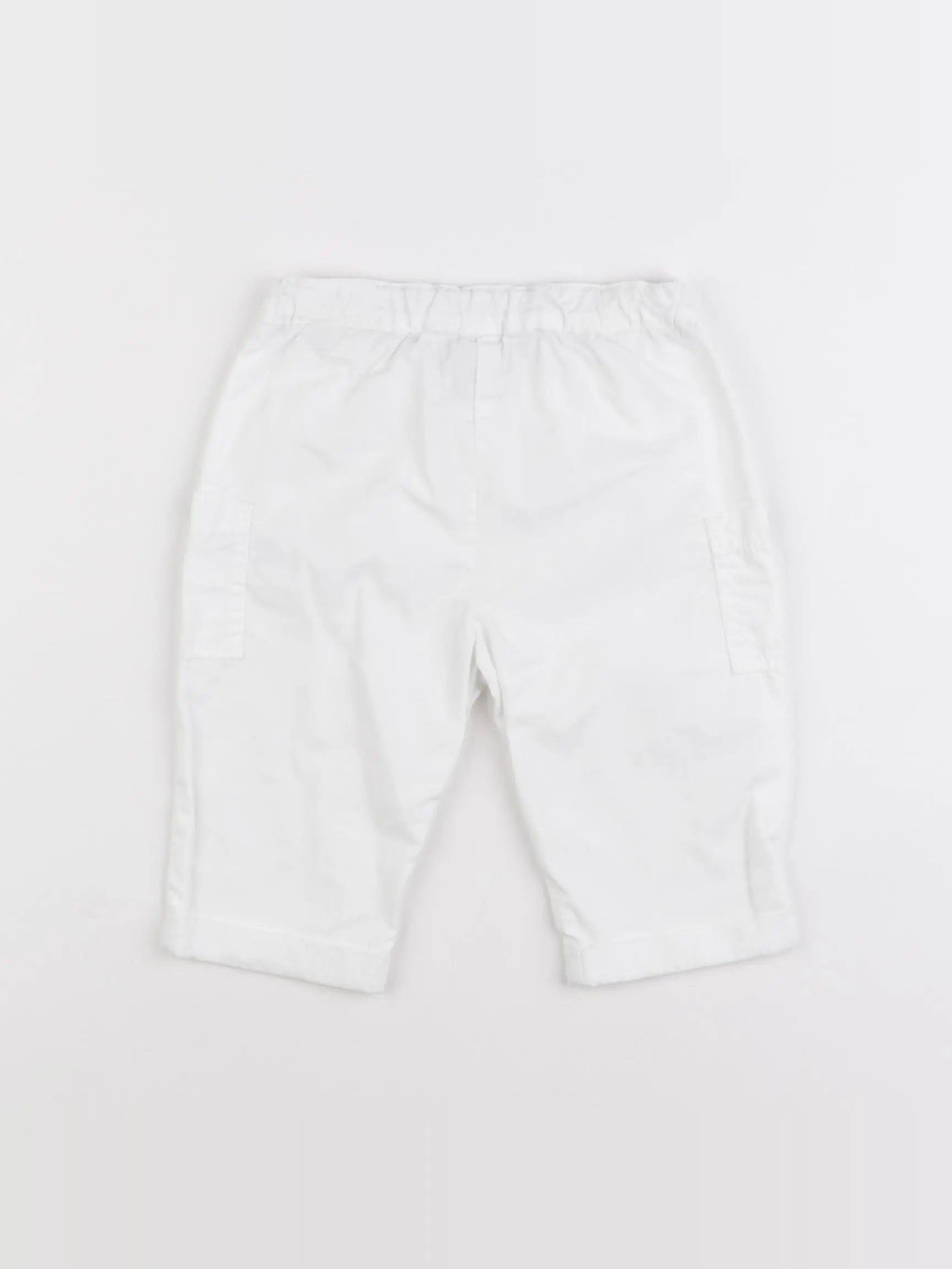 Petit Bateau - pantalon blanc - 6 mois