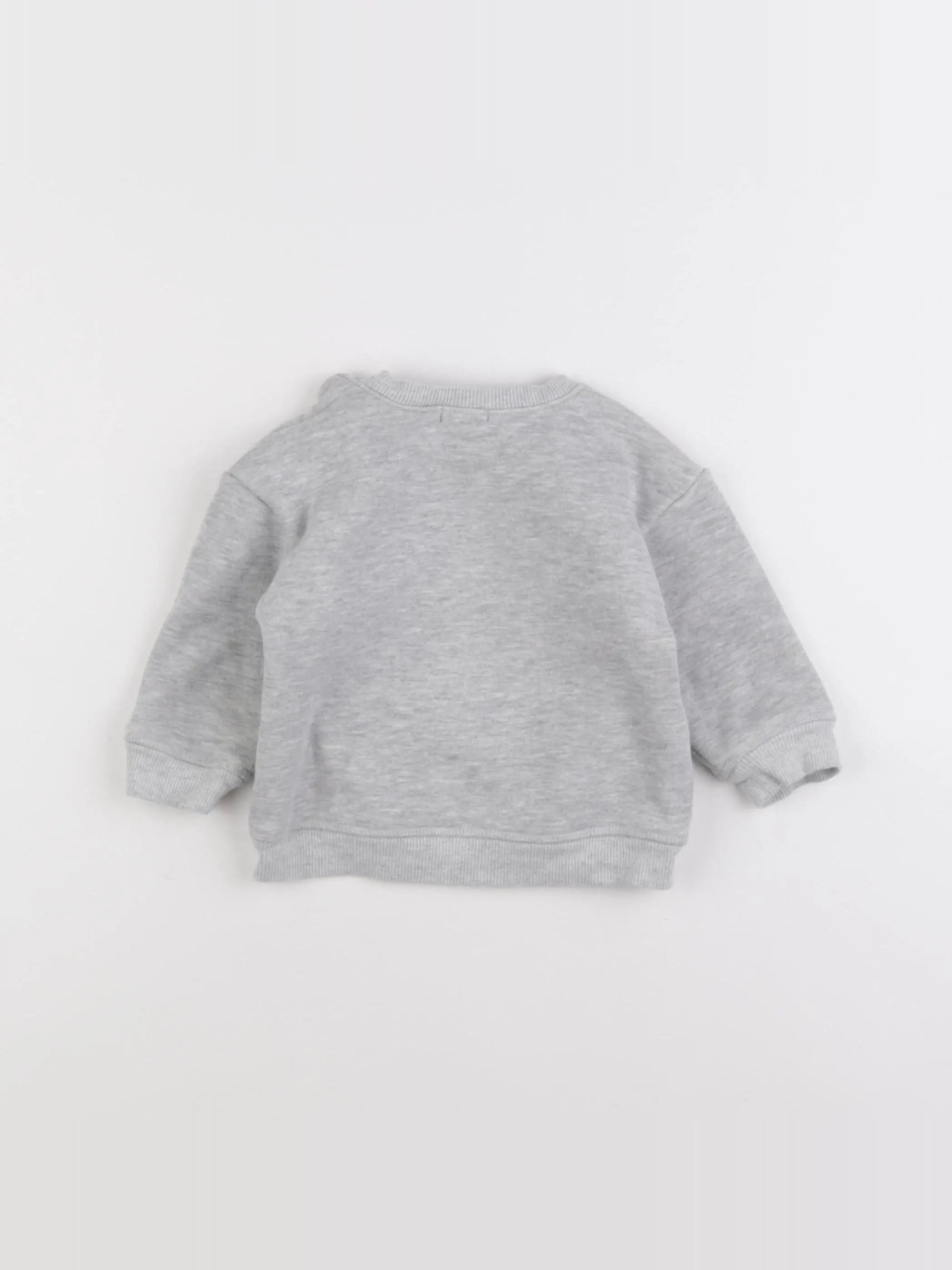 IKKS - sweat gris - 12 mois