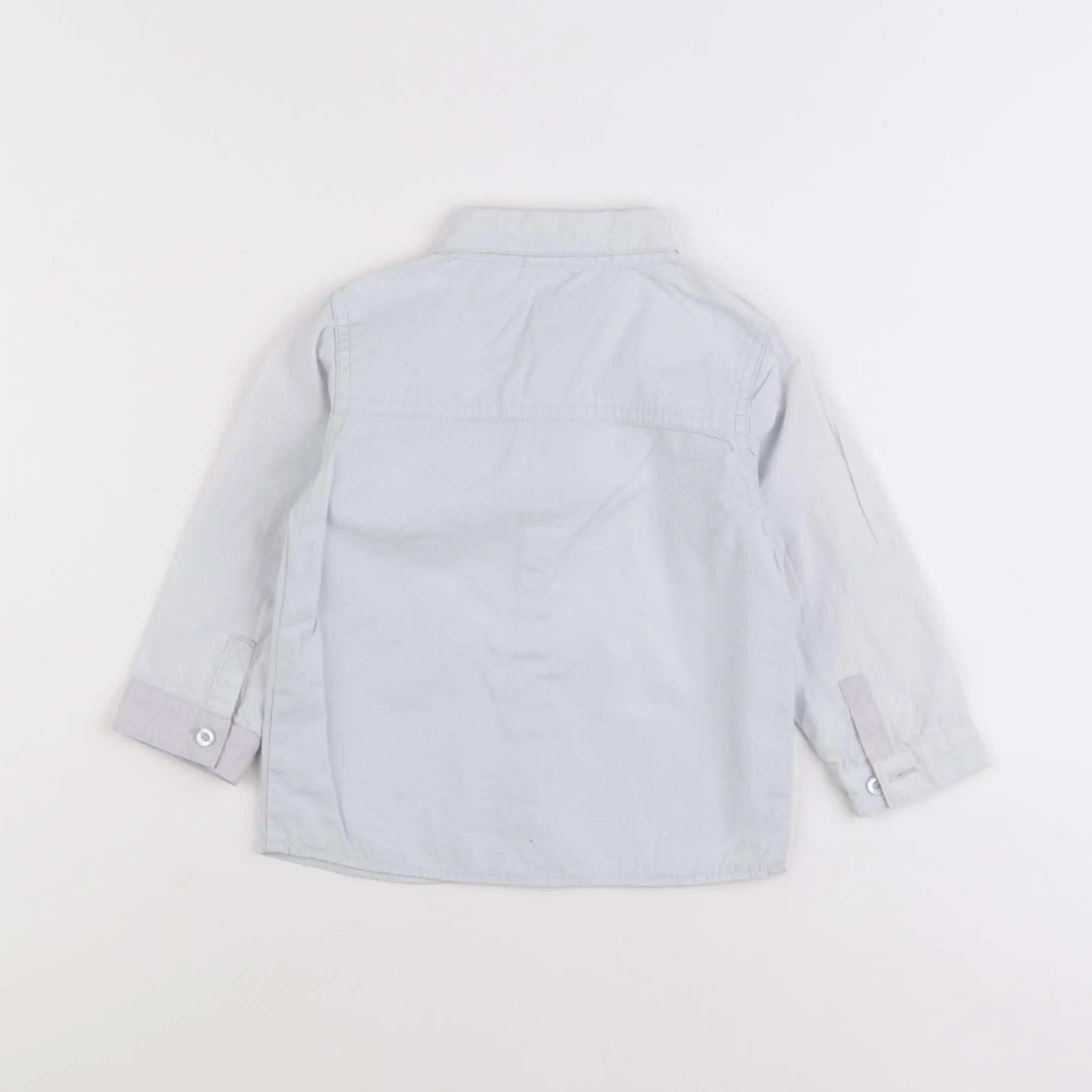 Vertbaudet - chemise bleu - 18 mois