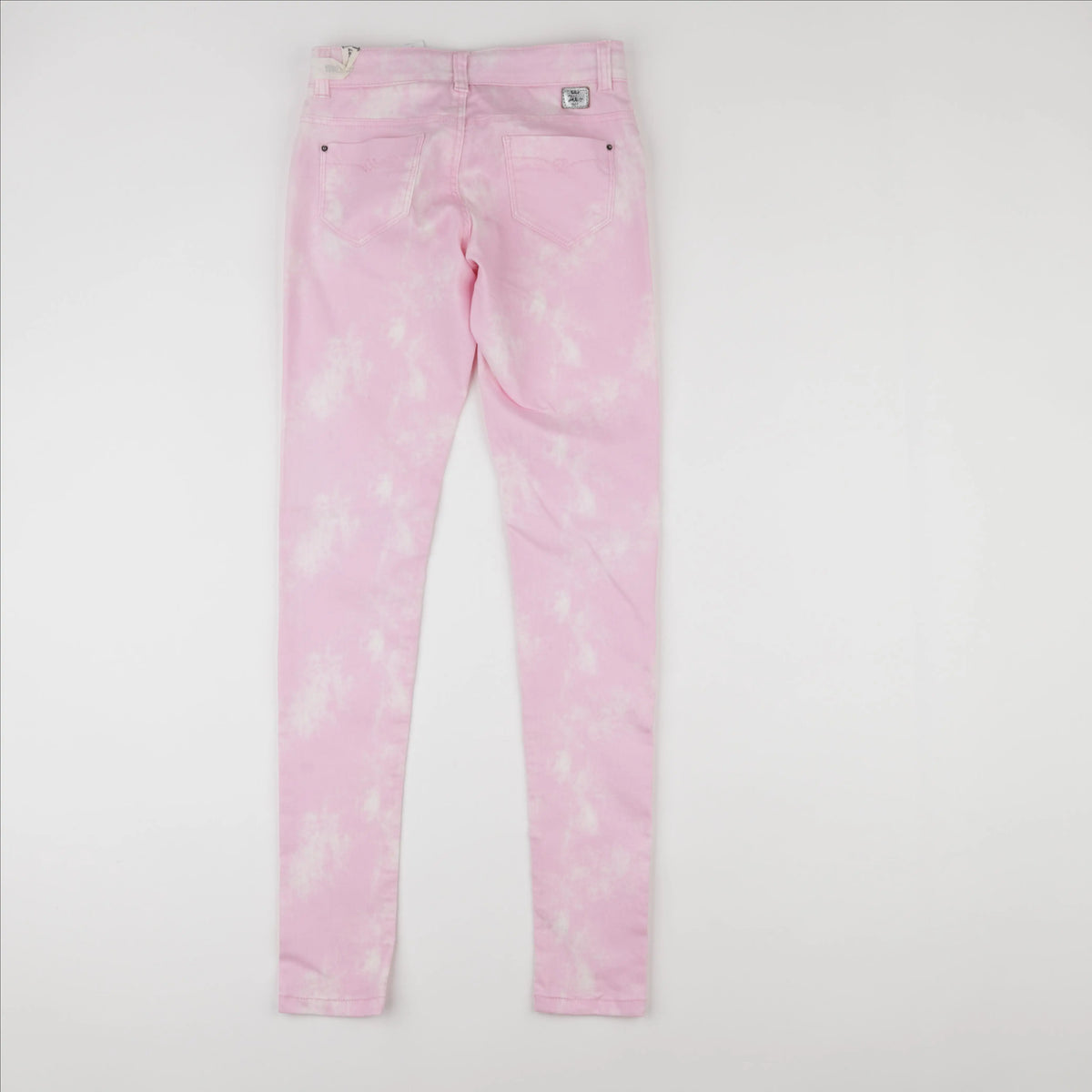 IKKS - jean blanc, rose - 12 ans