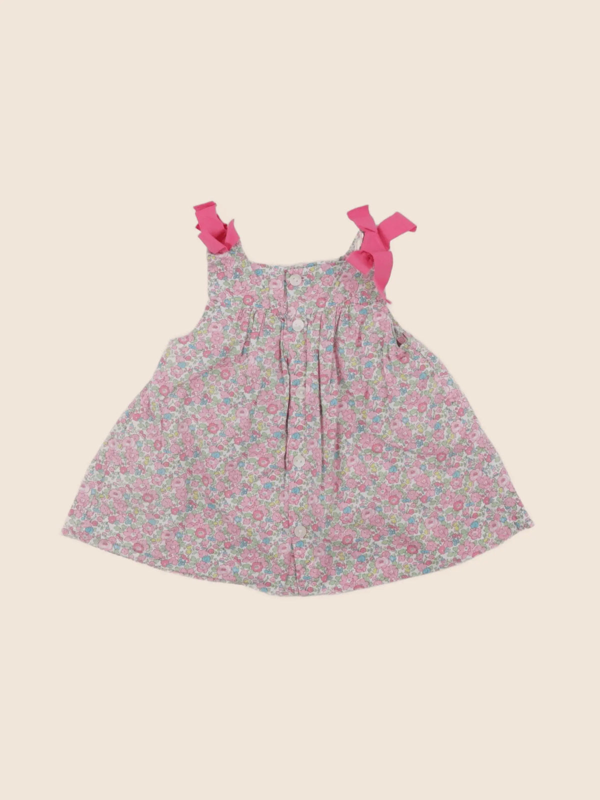 Jacadi - robe liberty multicolore - 6 mois