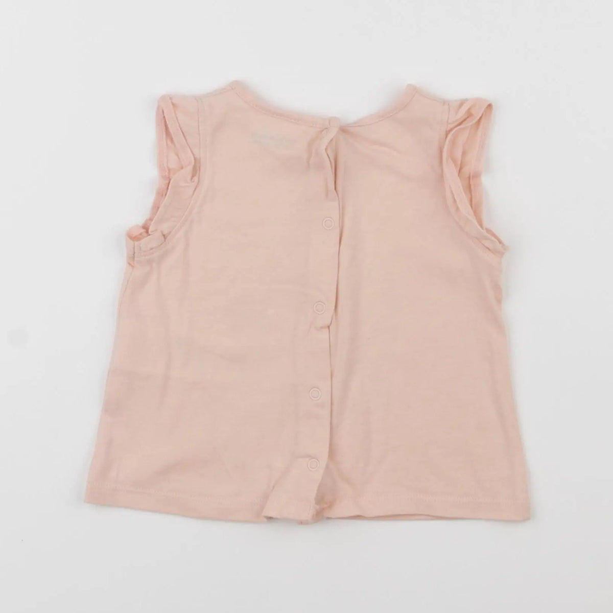Vertbaudet - tee-shirt rose - 6 mois