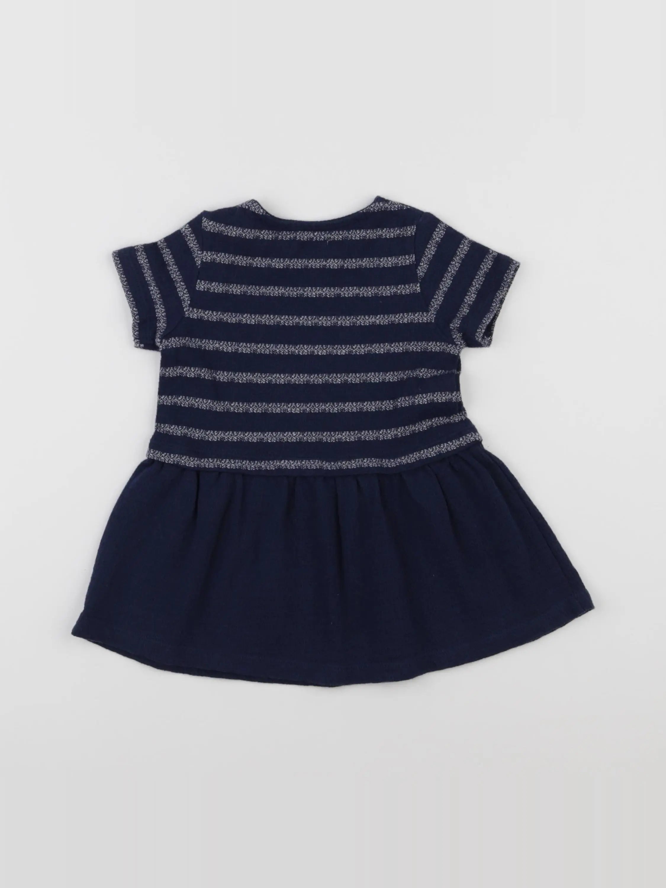 Boutchou - robe bleu - 6 mois