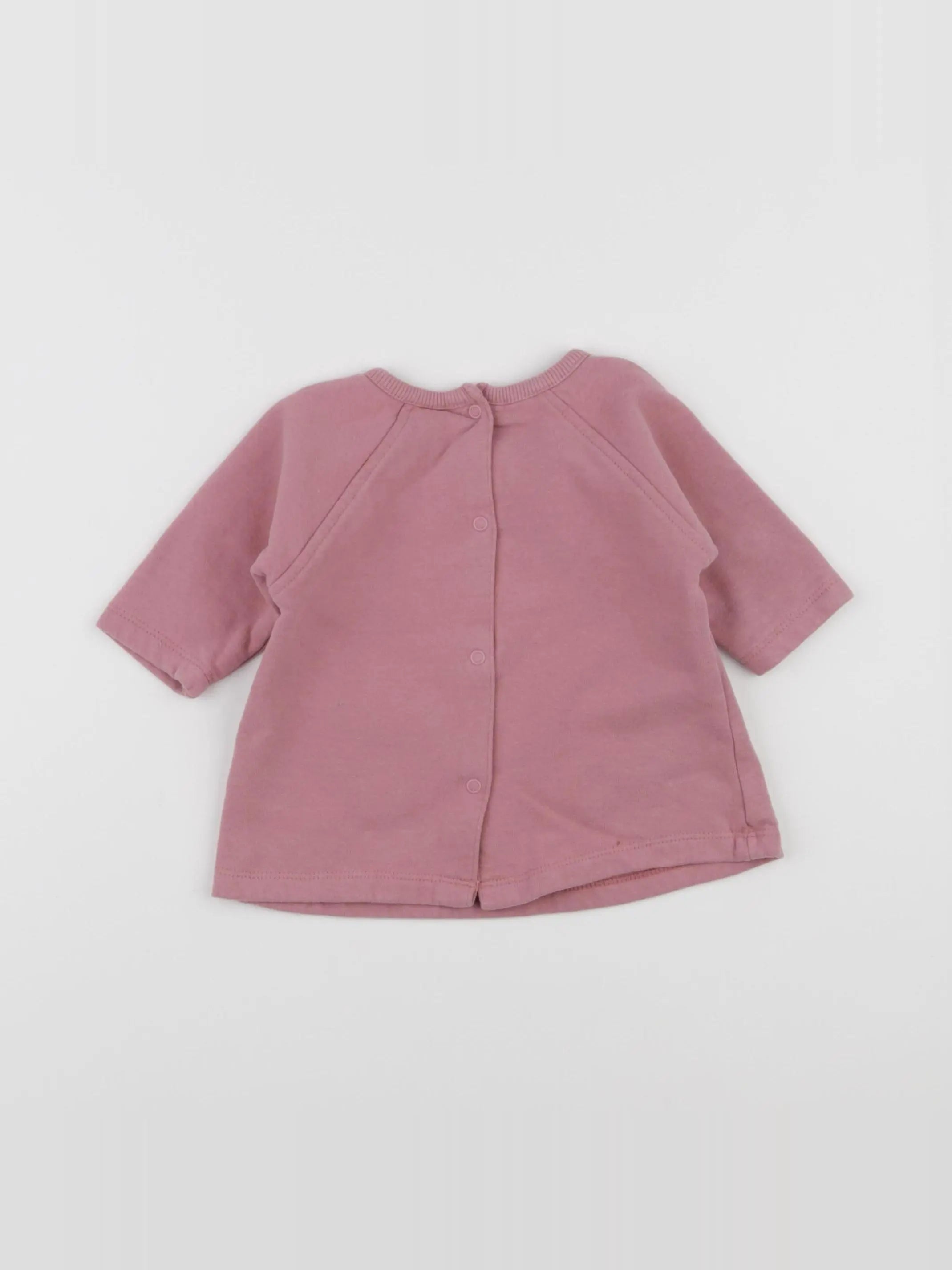 Vertbaudet - robe rose - 3 mois