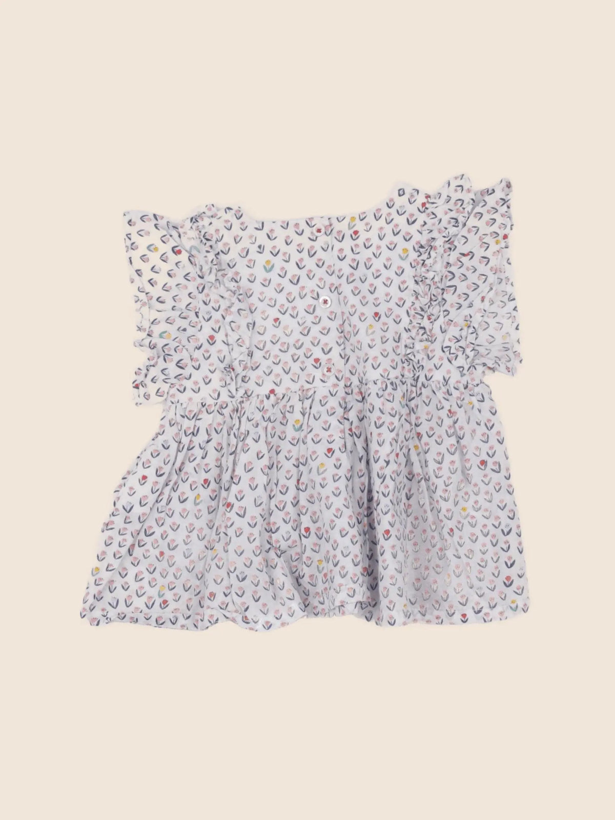 Boutchou - blouse multicolore - 9 mois