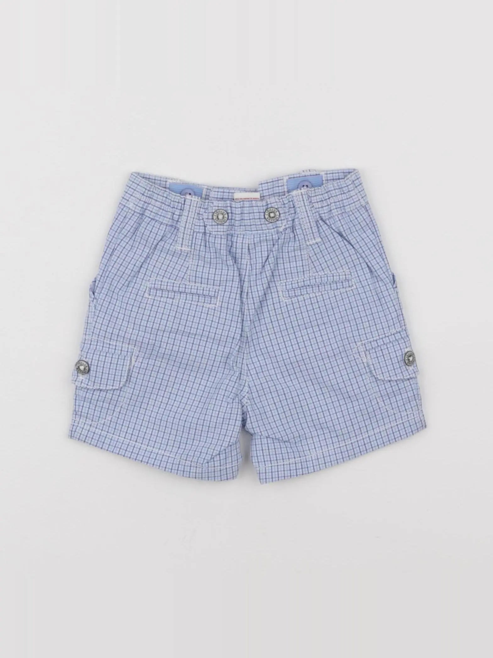 Cyrillus - short bleu - 6 mois