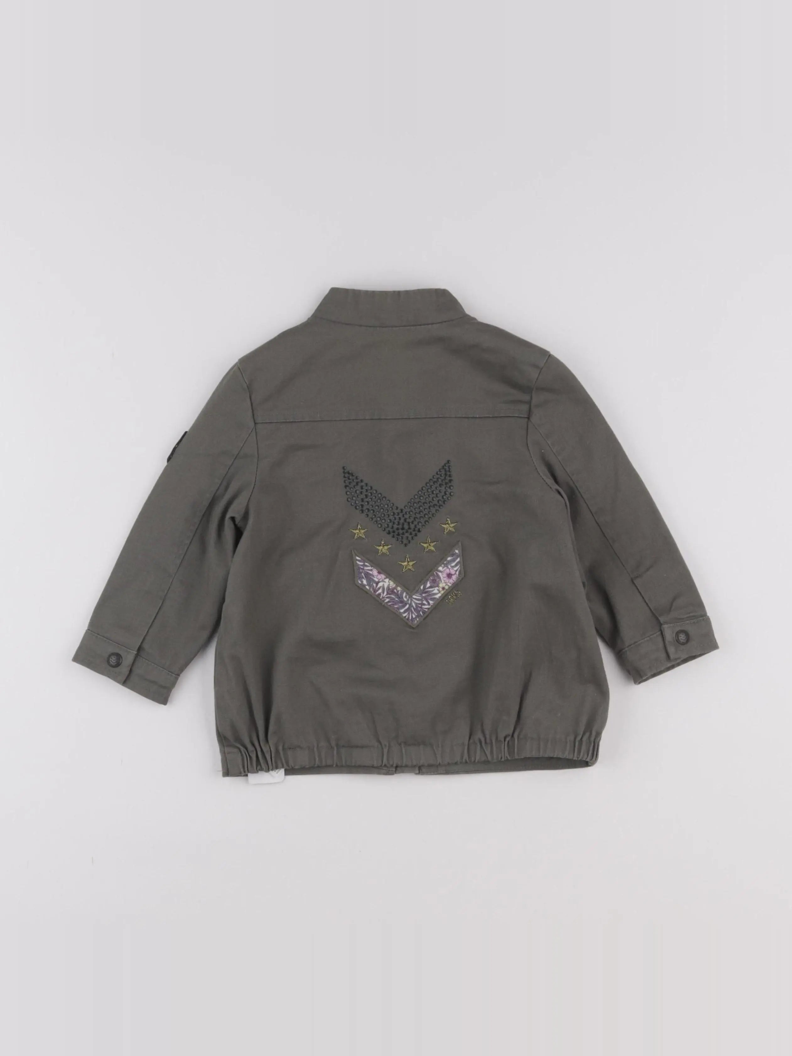 IKKS - veste vert - 18 mois