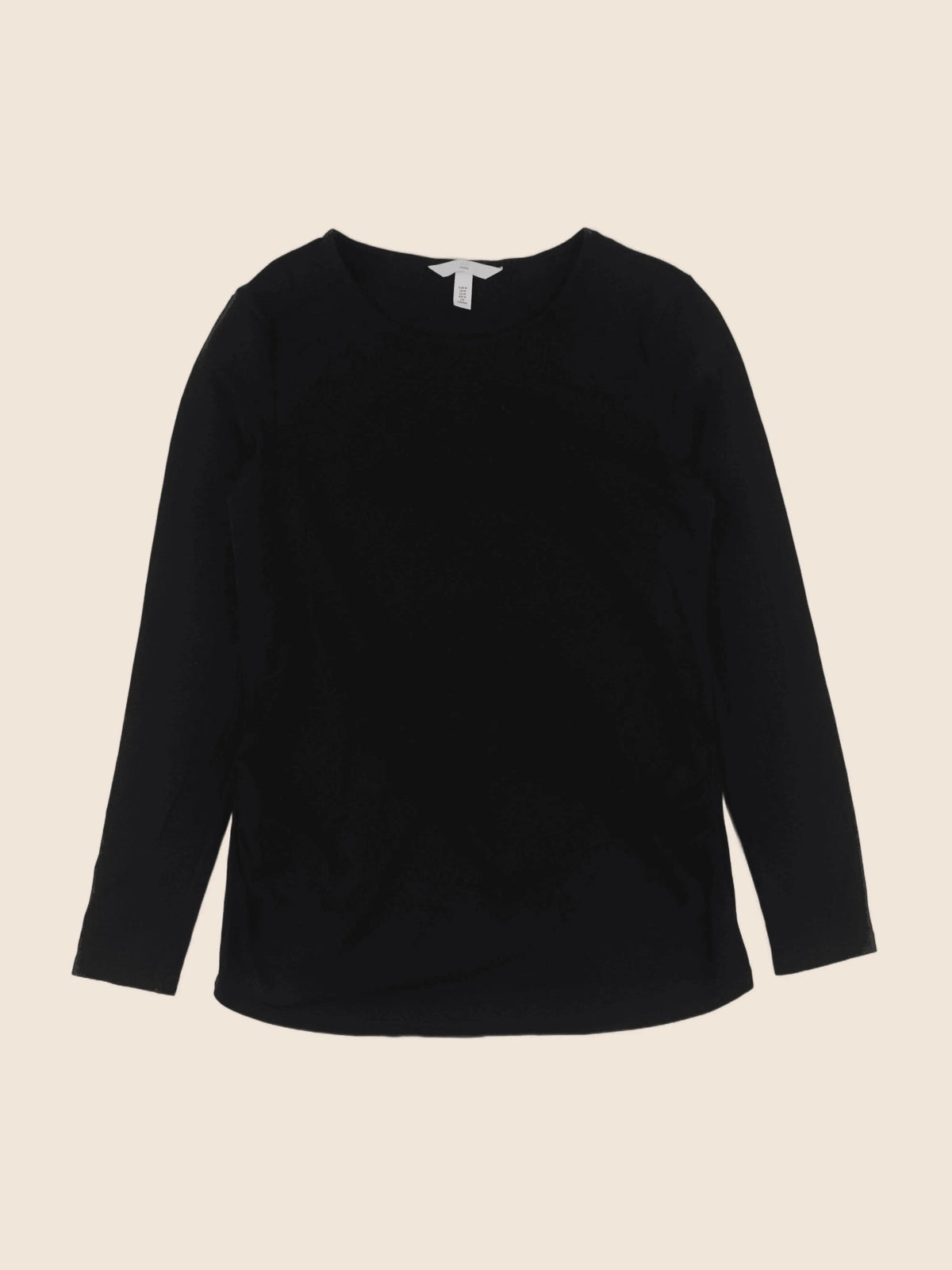 H&M - tee-shirt grossesse noir - m