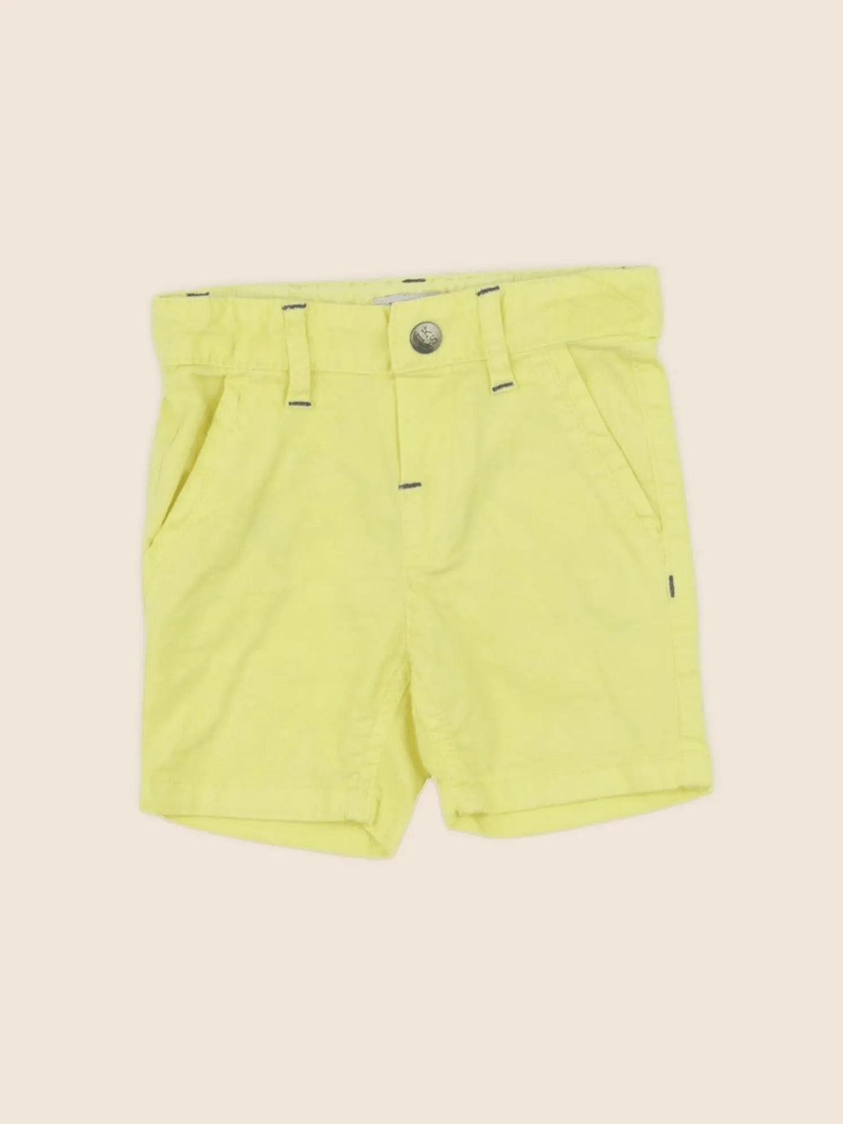 IKKS - short jaune - 6 mois