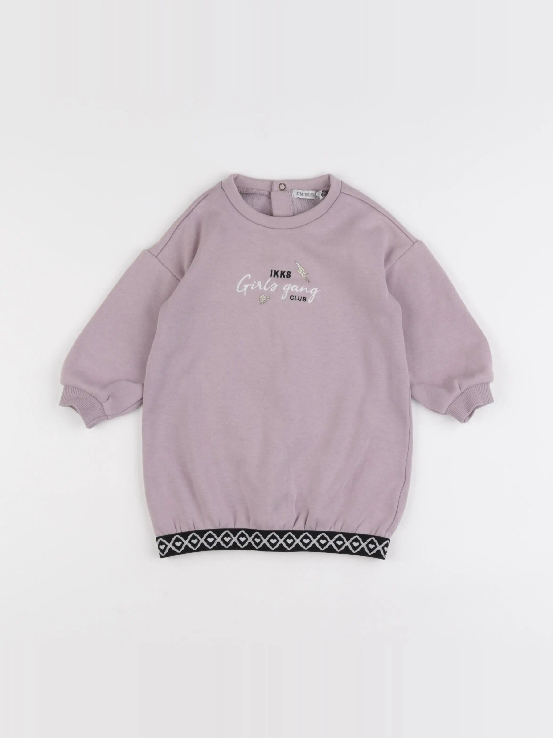 IKKS - robe violet - 18 mois