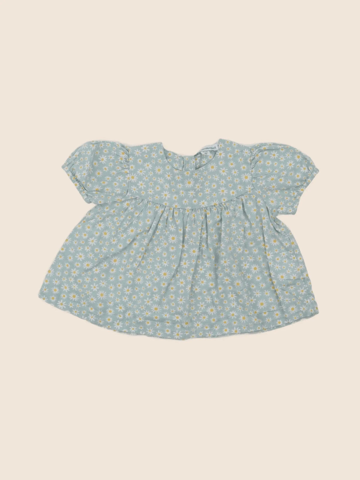 Vertbaudet - blouse vert - 6 mois