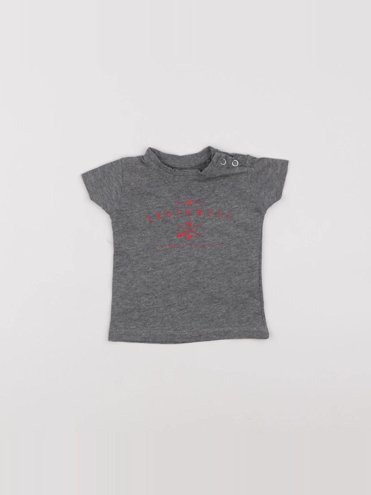 Southwest - tee-shirt gris - 6 mois
