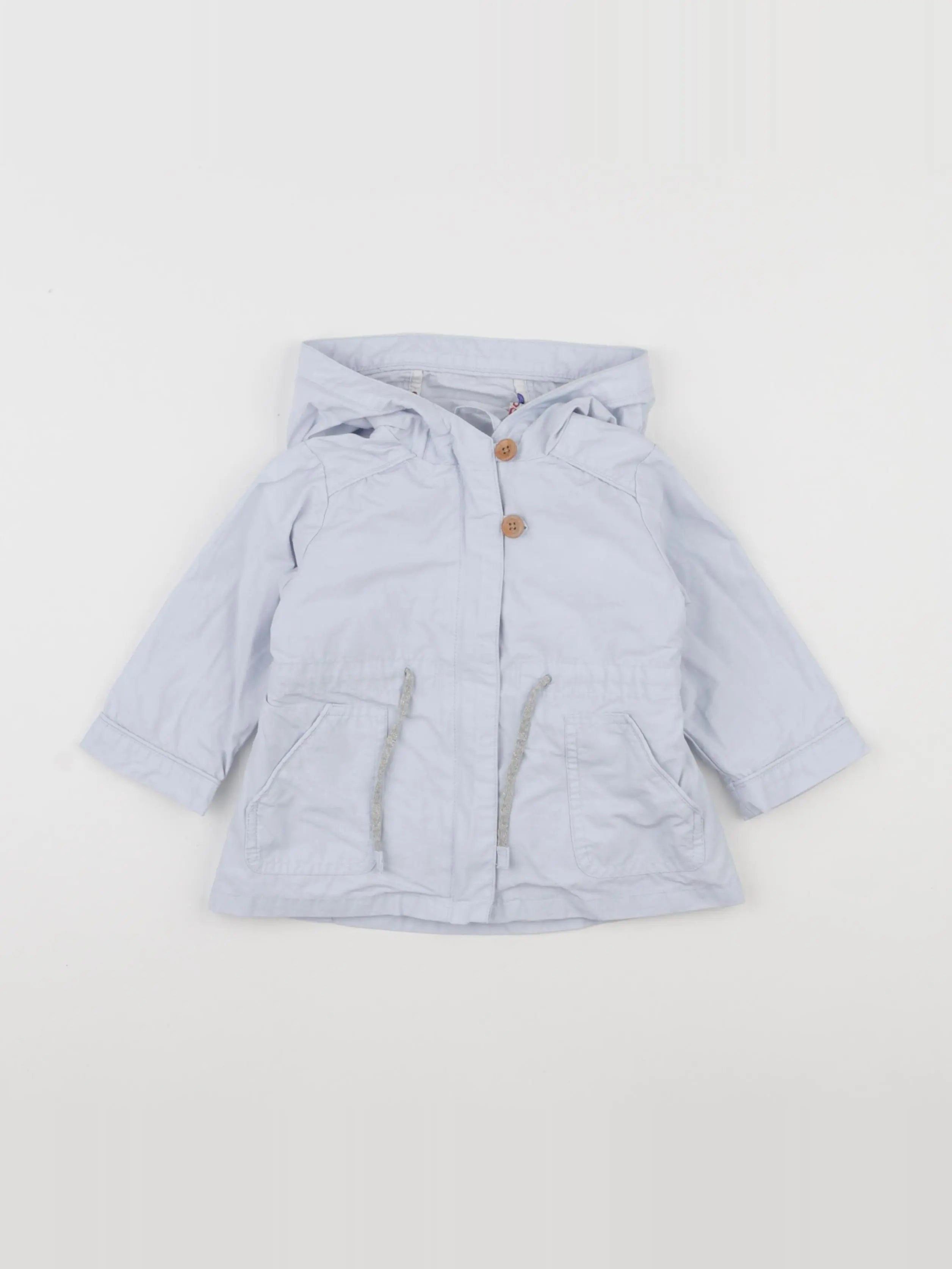 Cyrillus - veste bleu - 12 mois