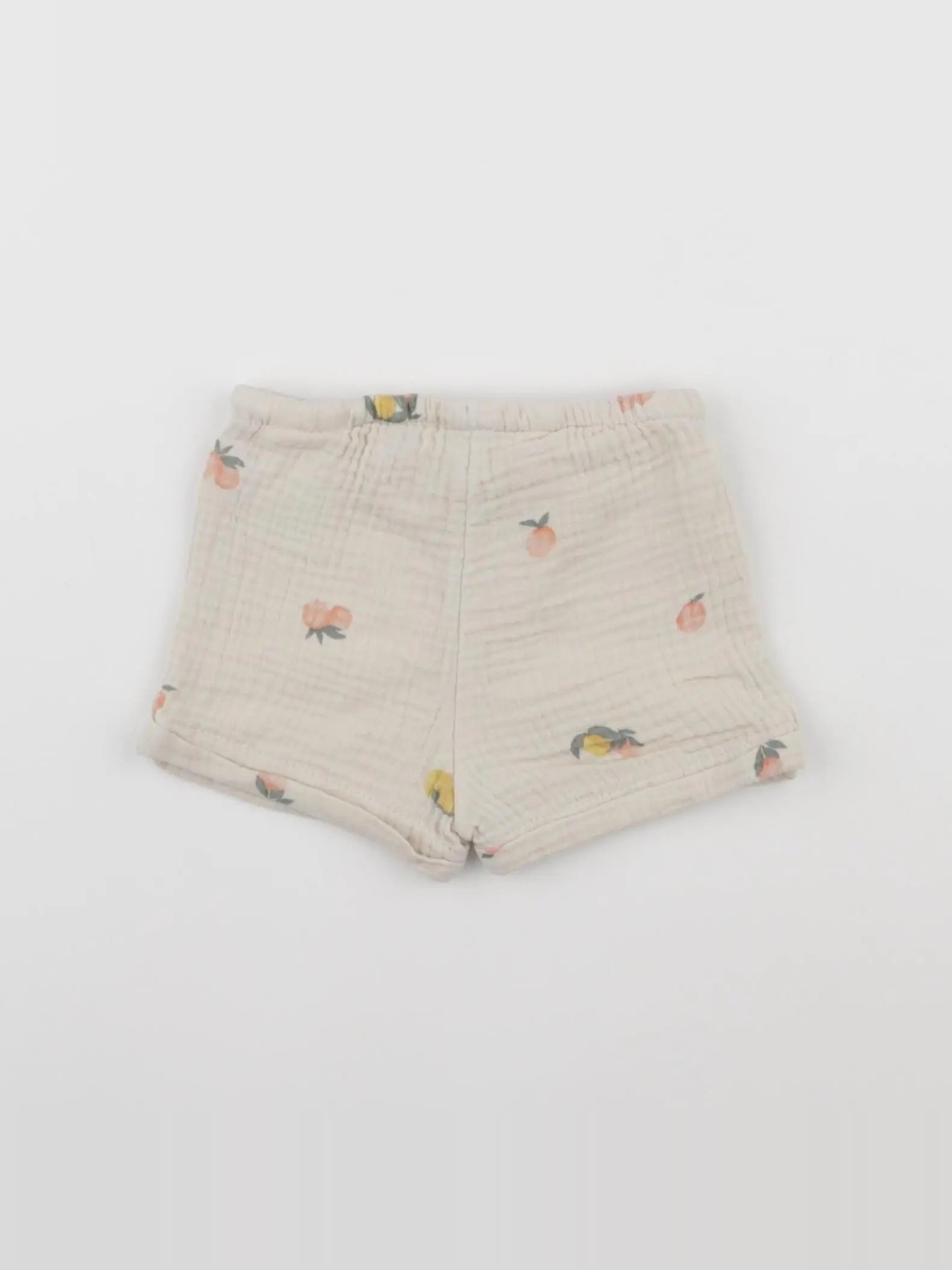 H&M - short beige - 3 mois
