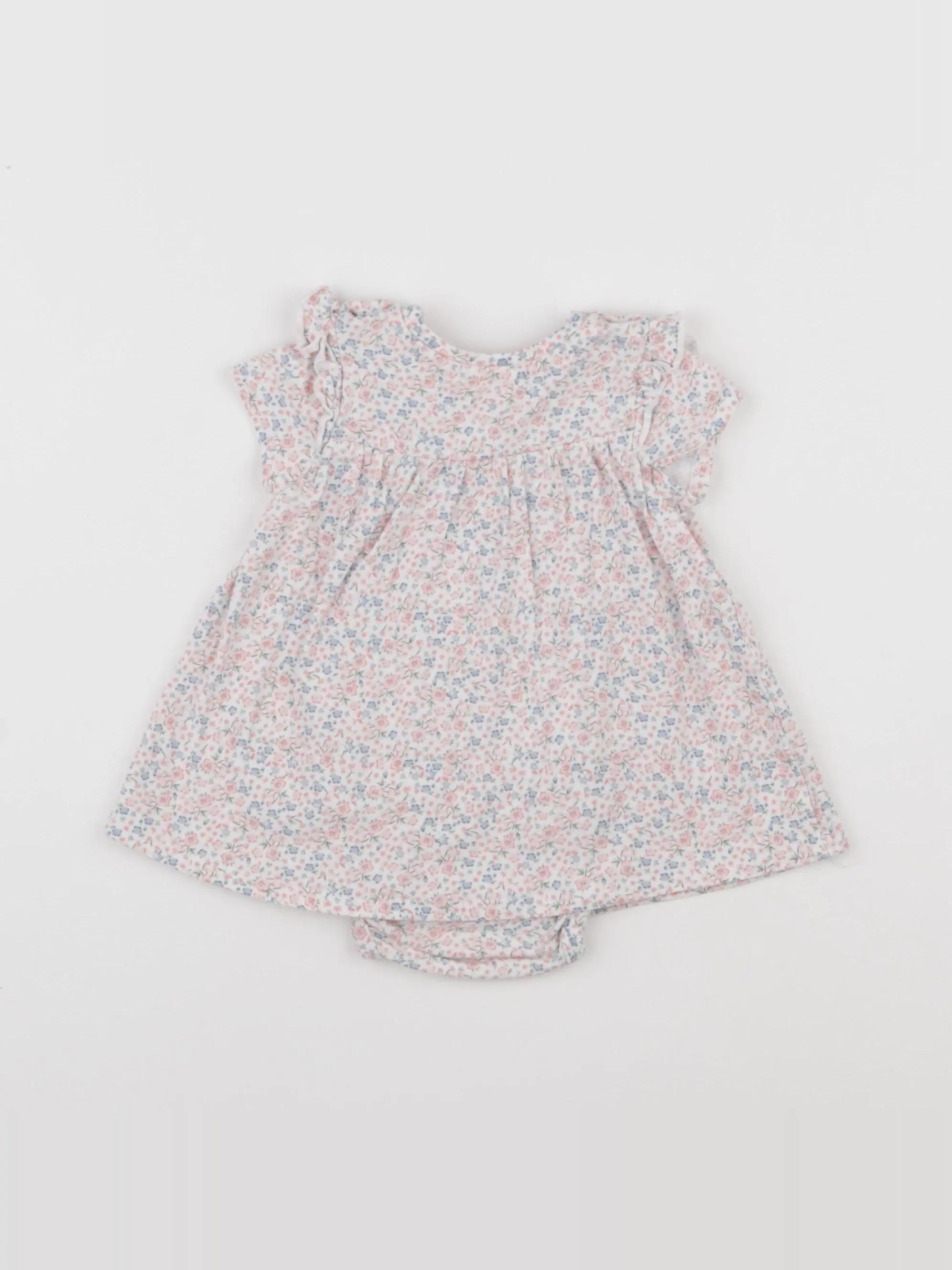 H&M - body robe rose - 3 mois