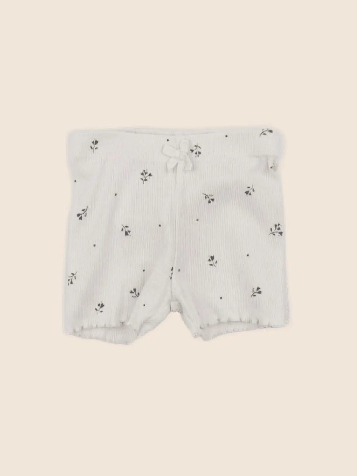 H&M - short beige - 3 mois