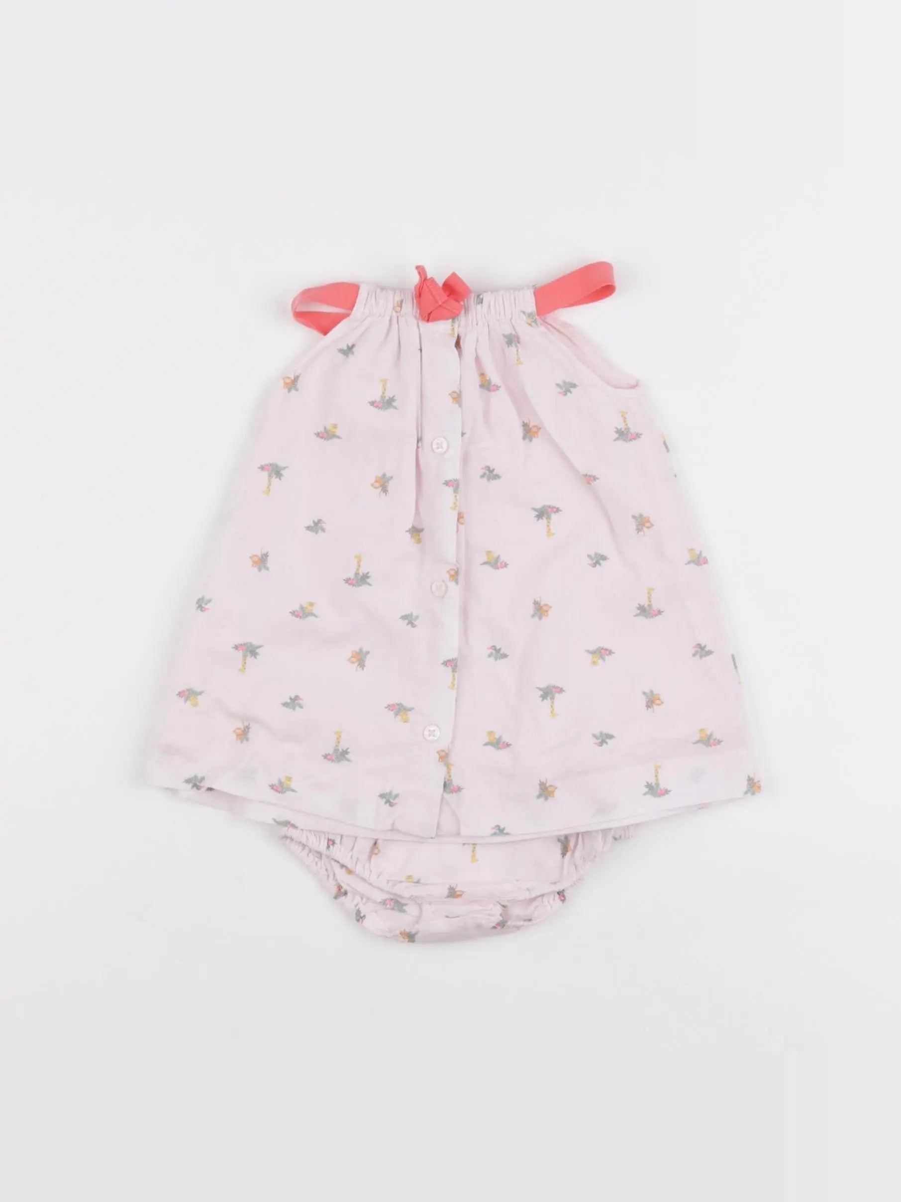 Cadet Rousselle - robe rose - 3 mois