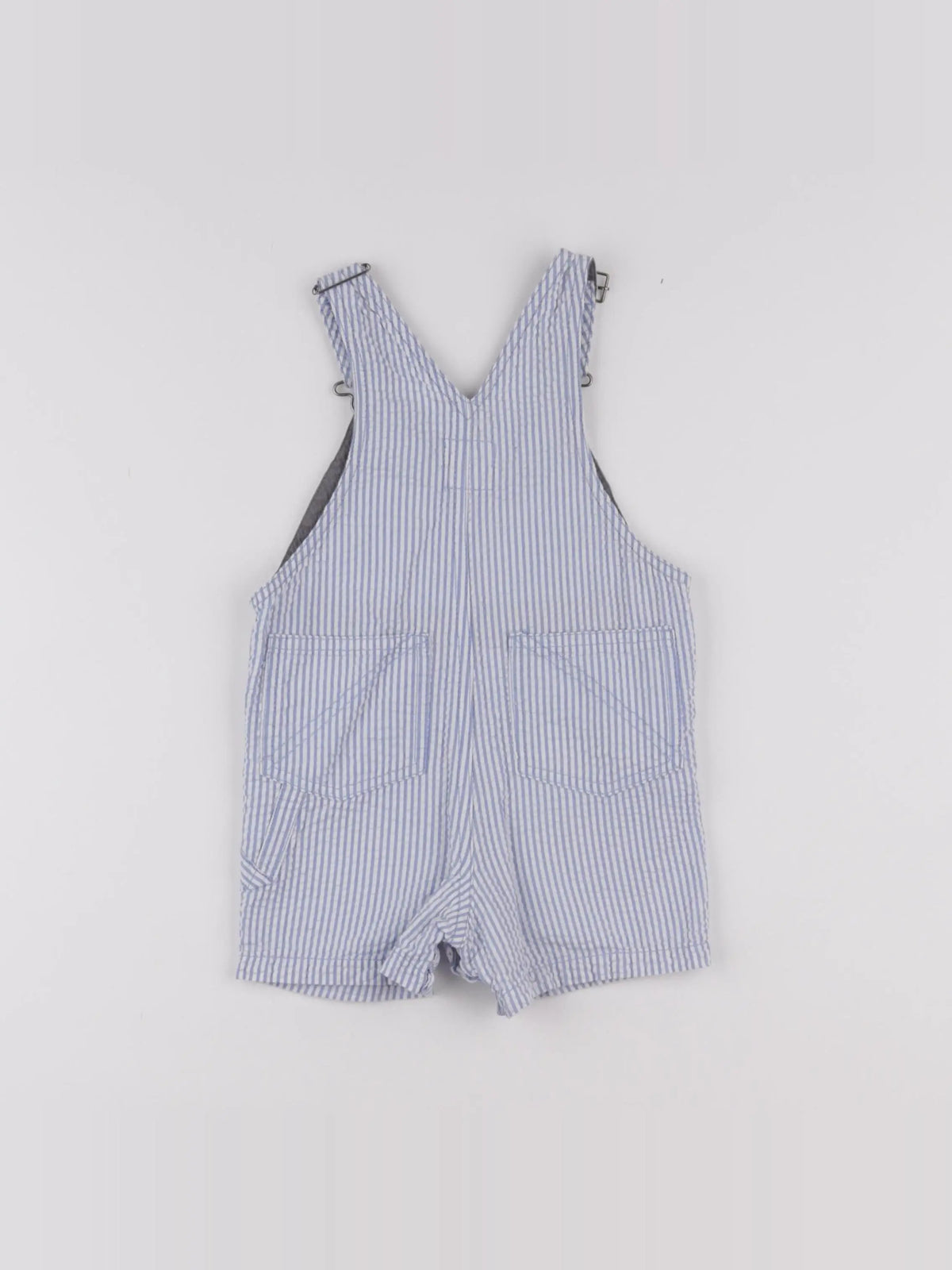 Natalys - salopette bleu - 12 mois