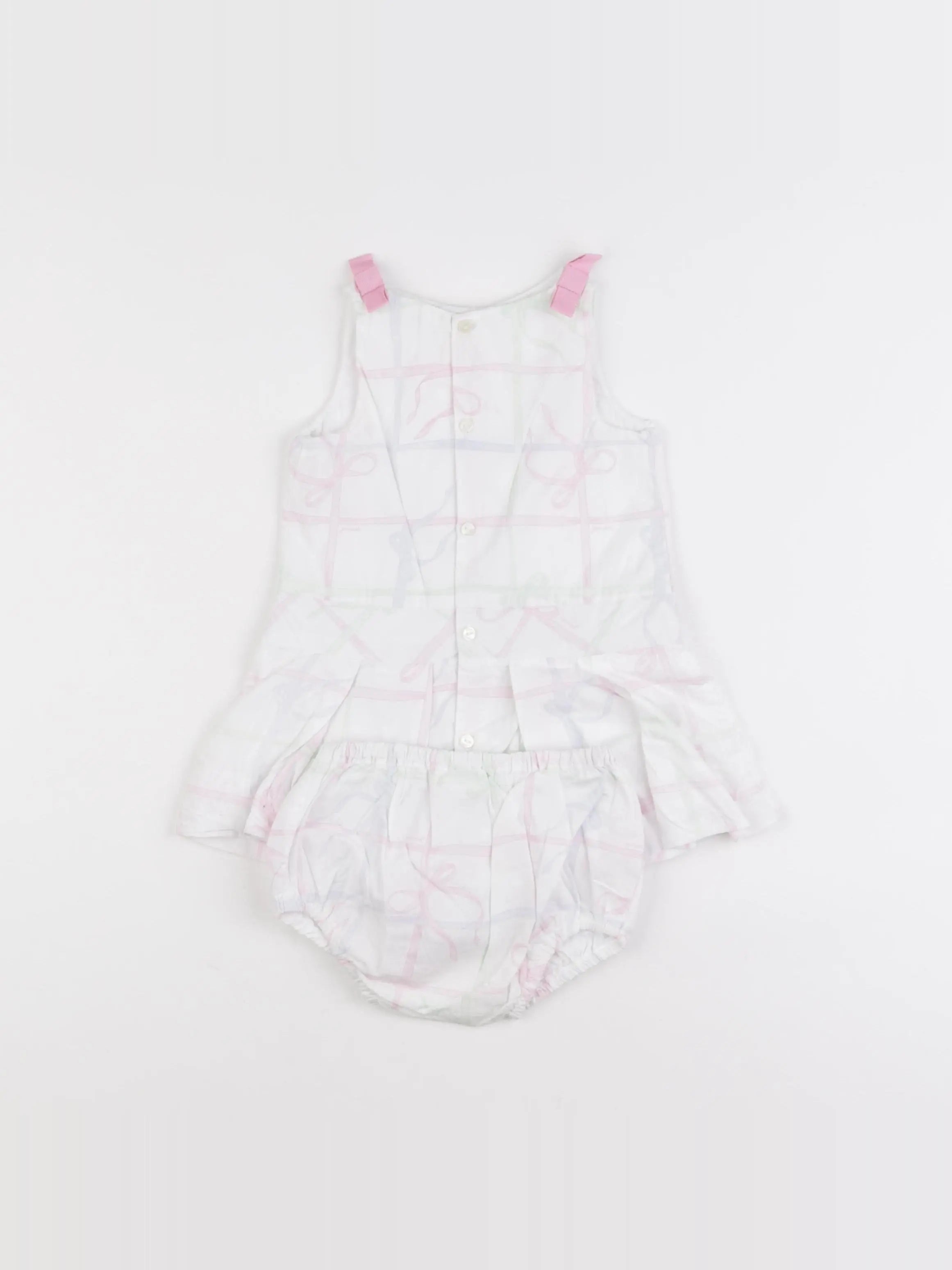 Jacadi - robe blanc - 12 mois