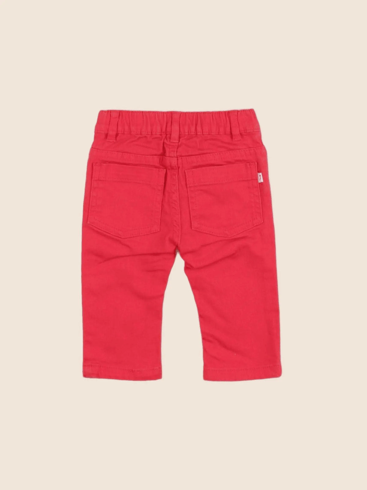 Jacadi - jean rouge - 6 mois