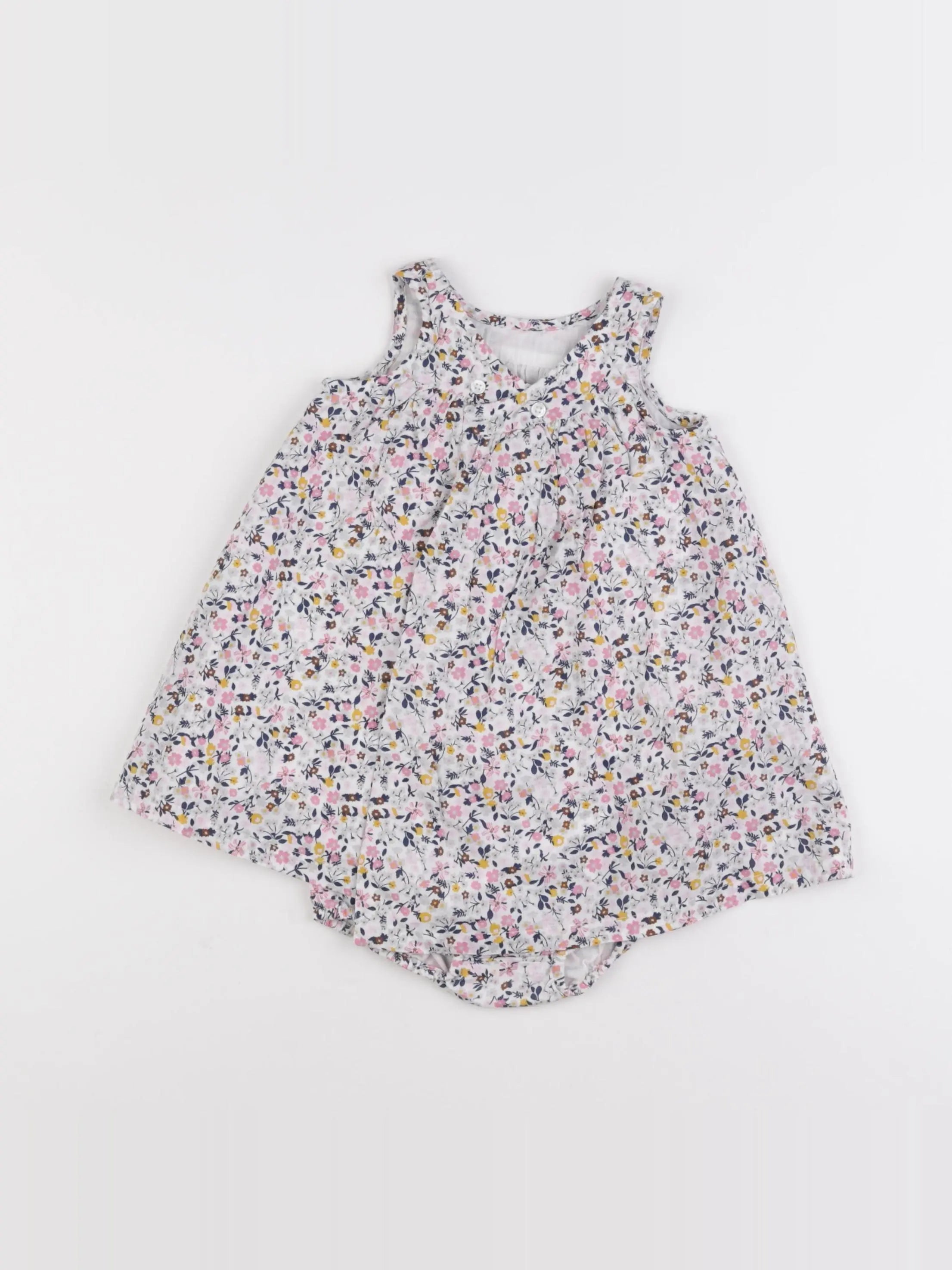 Boutchou - robe multicolore - 6 mois