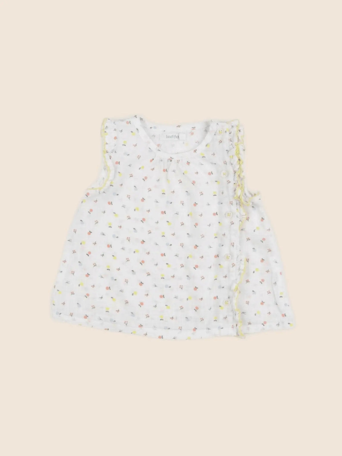 Boutchou - blouse multicolore - 3 mois