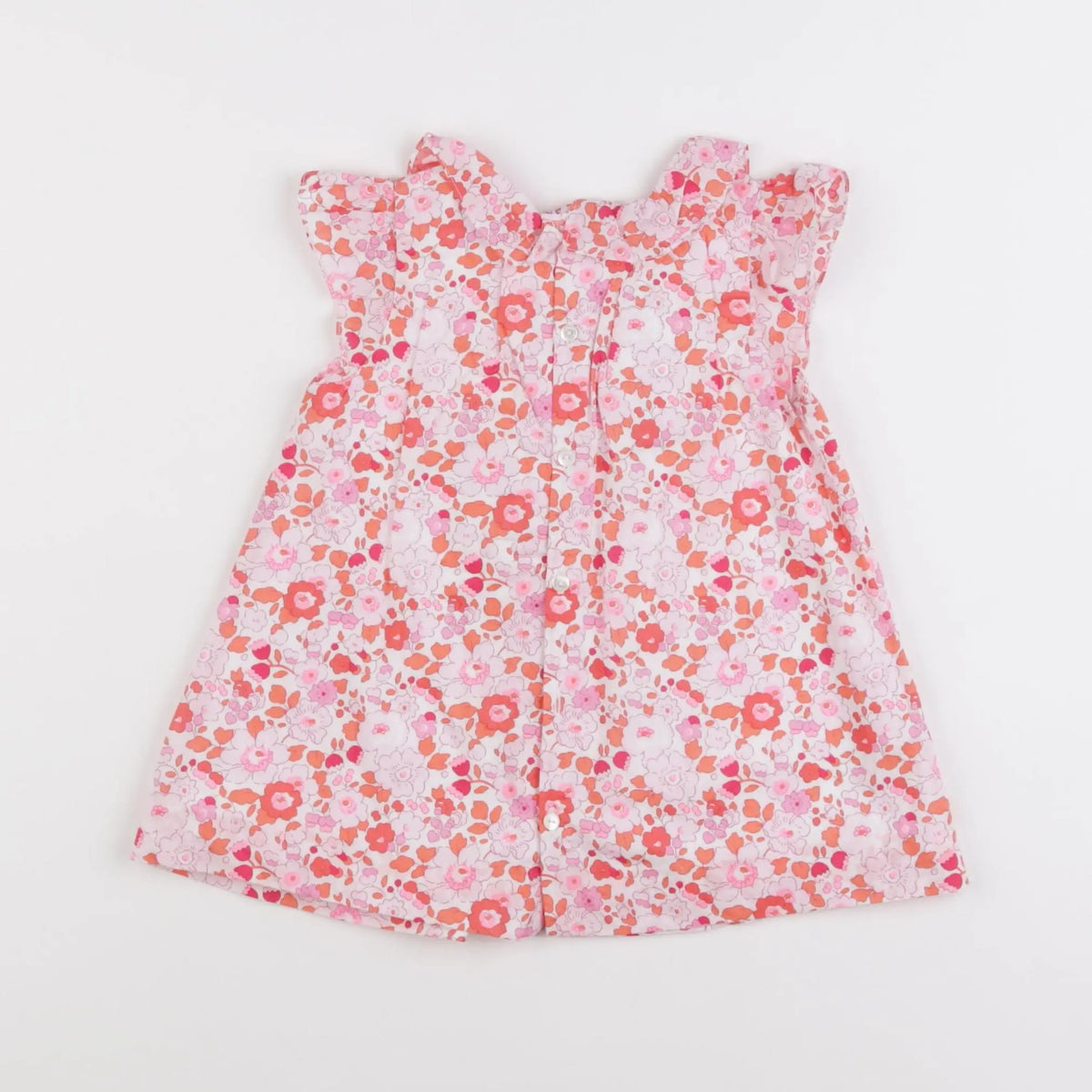 Jacadi - robe liberty multicolore - 12 mois
