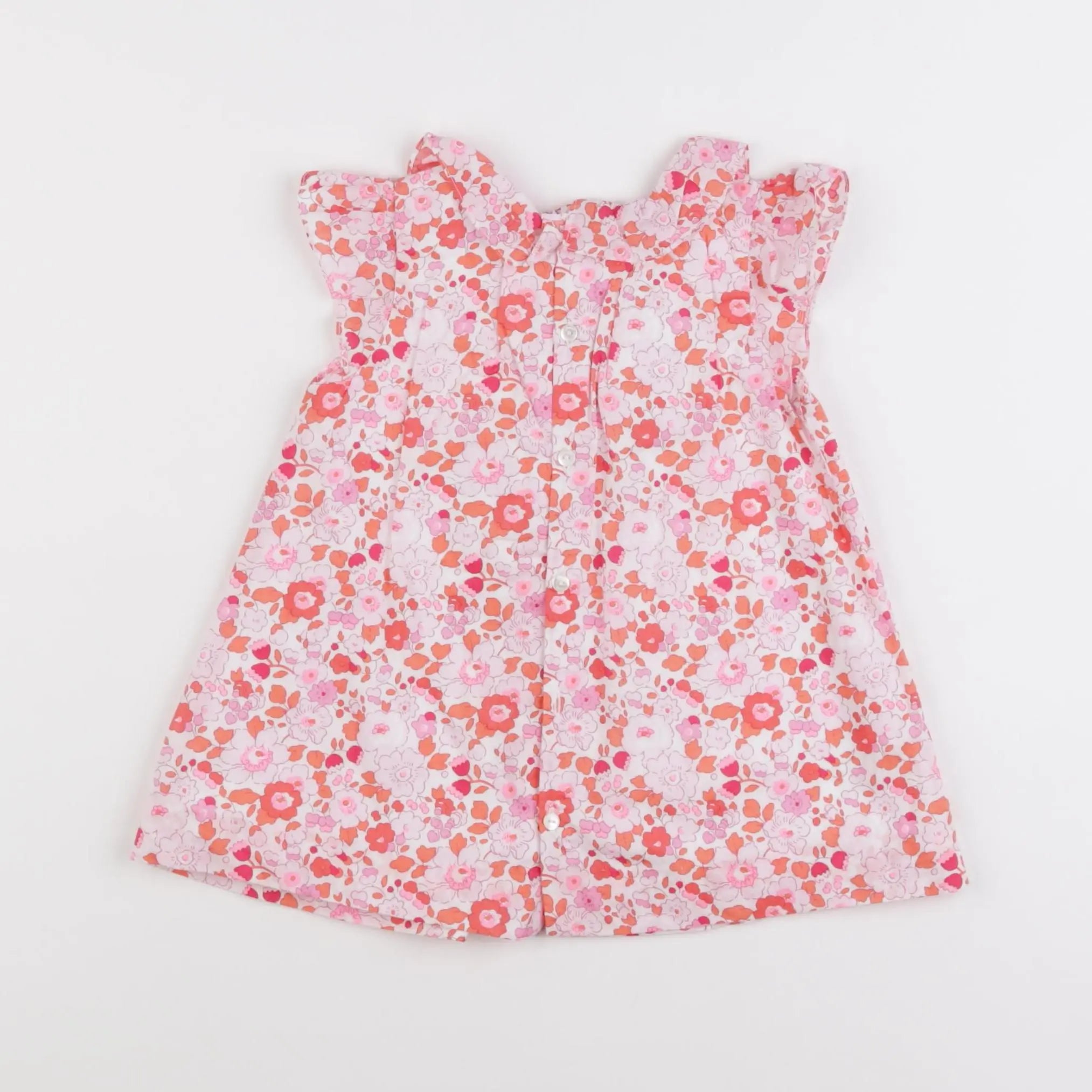 Jacadi - robe liberty multicolore - 12 mois