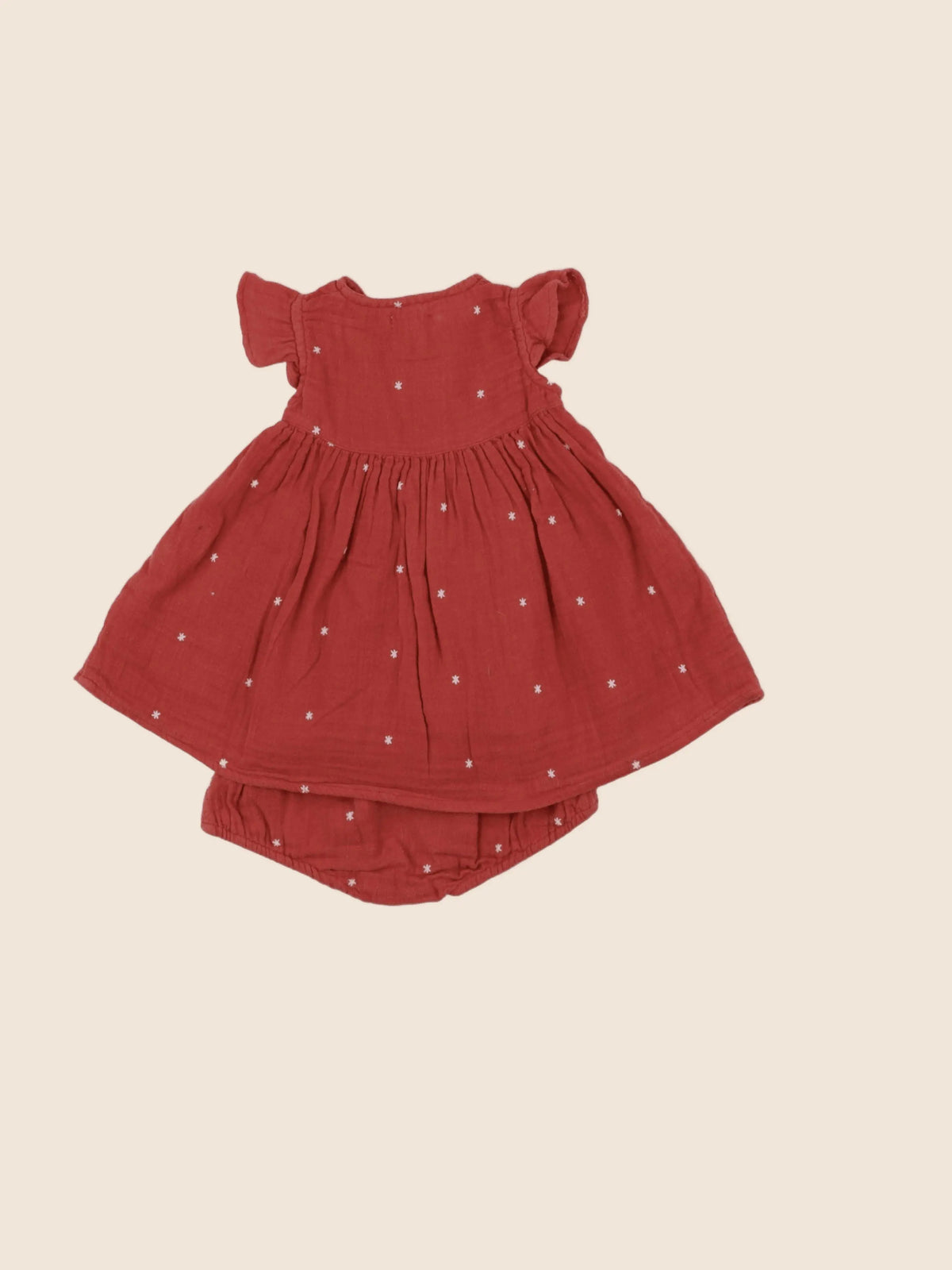 Boutchou - robe marron - 6 mois