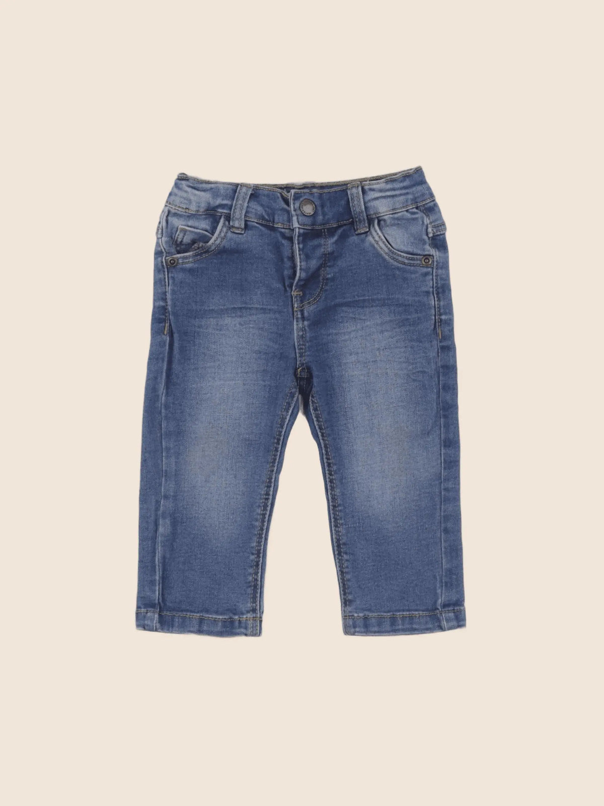 Vertbaudet - jean bleu - 9 mois