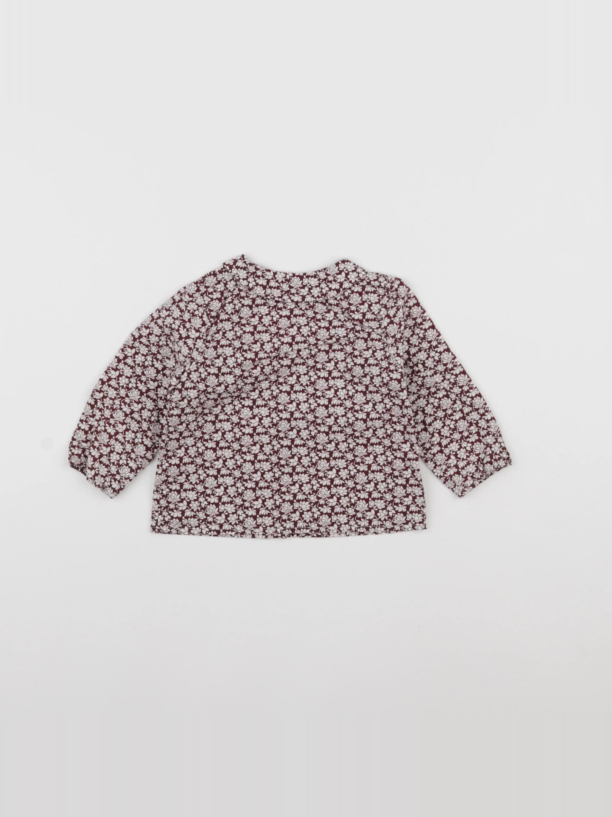 Natalys - blouse marron - 6 mois