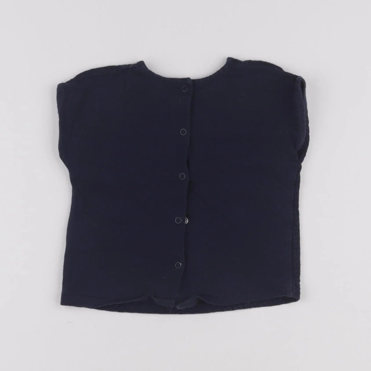 Vertbaudet - tee-shirt bleu - 6 mois