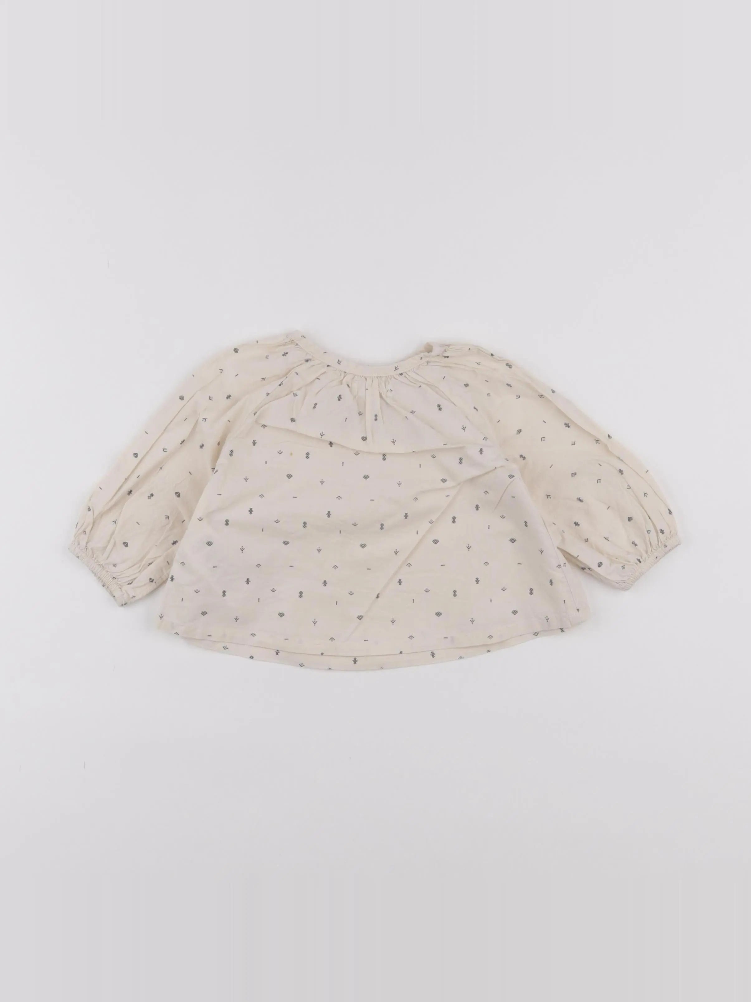 Vertbaudet - blouse beige - 6 mois